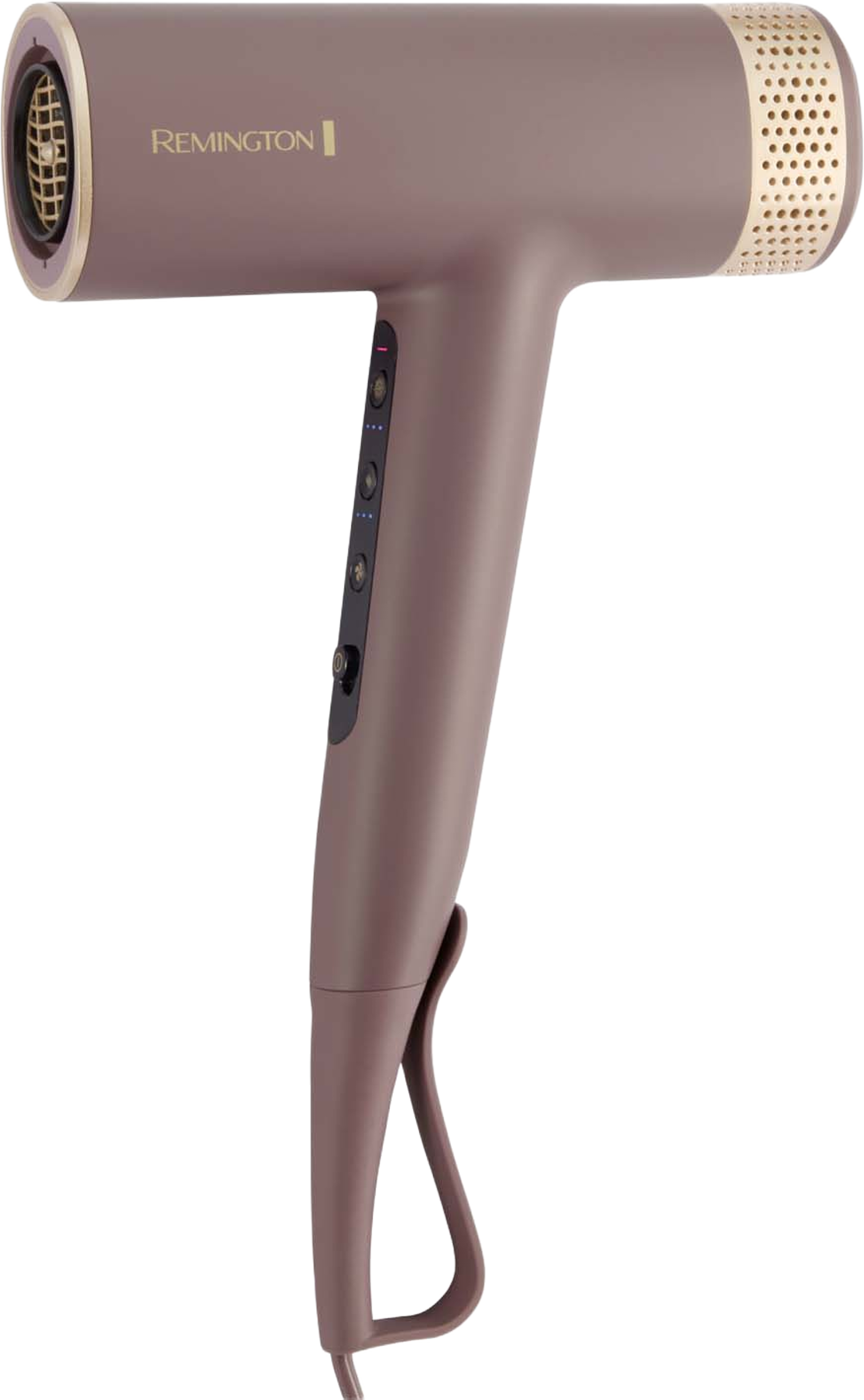 AIRvive Digital Hair Dryer, från Remington, i färgen Mauve (purple) & Gold. Klicka för att öppna bilden i stort format
