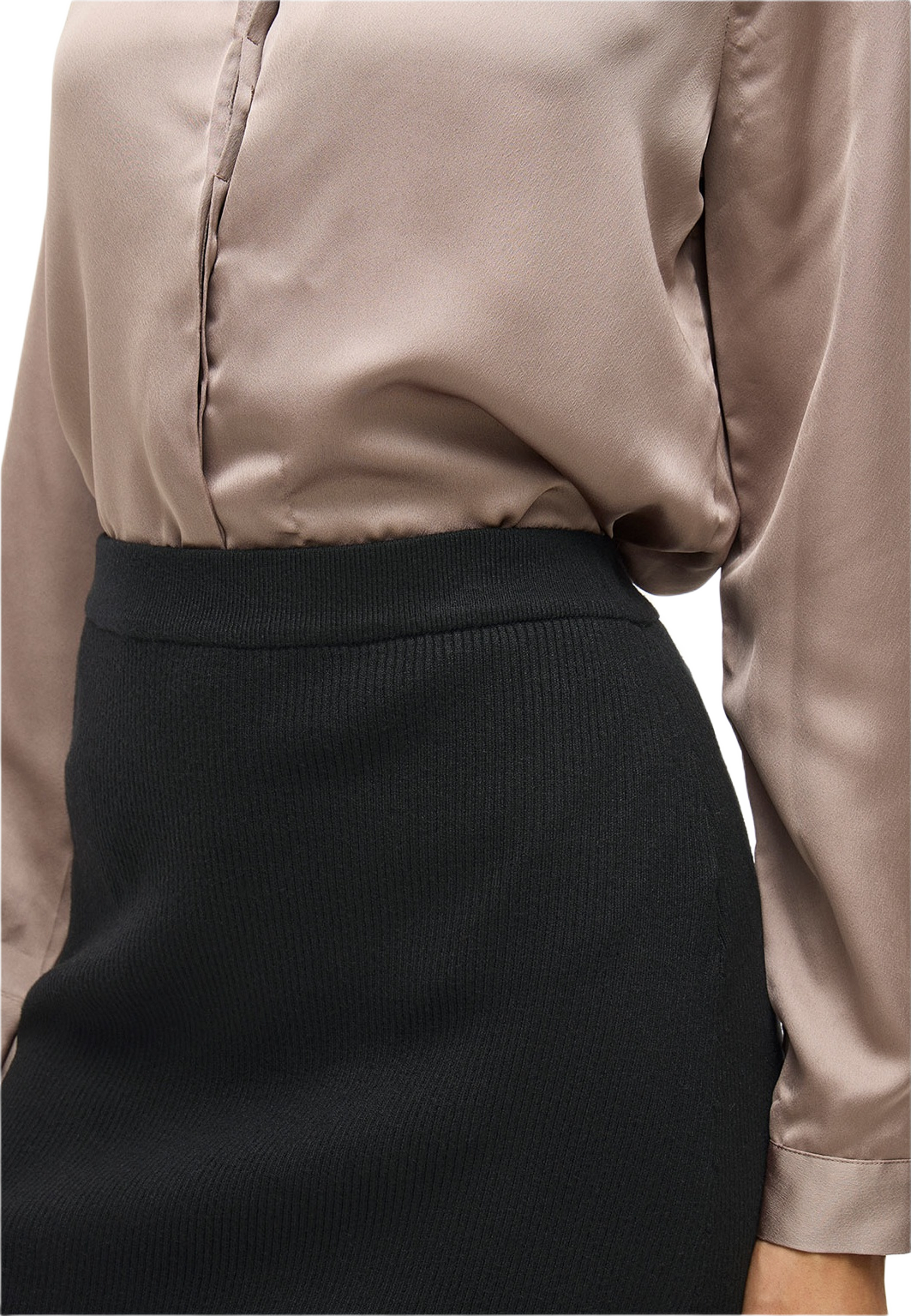 Vicomfy A-Line Knit Skirt