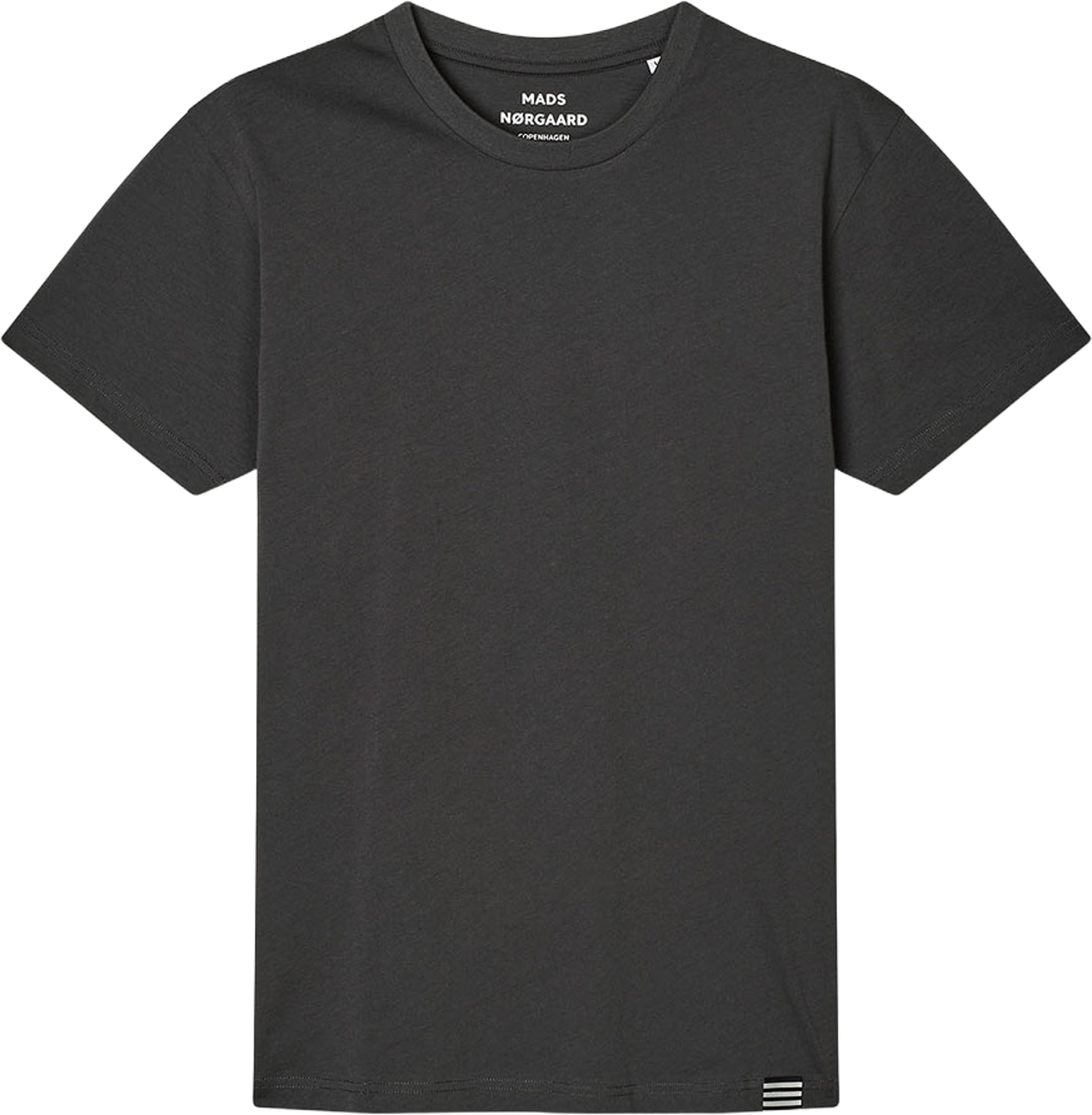 Fine Jersey Thor Tee FAV, från Mads Nørgaard, i färgen Asphalt. Klicka för att öppna bilden i stort format