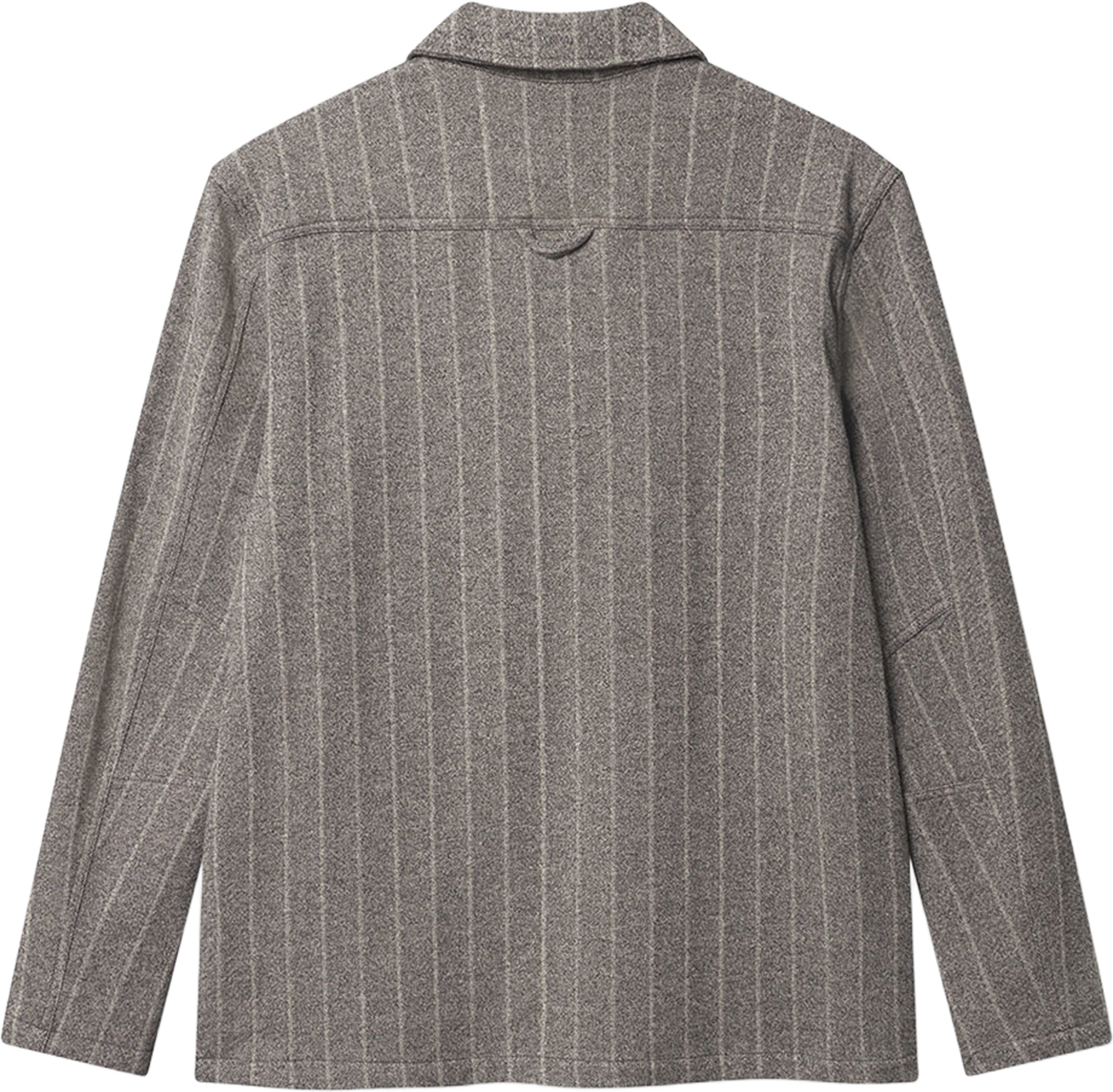 Libre AX Stripes Overshirt, från GABBA, i färgen Grey Stripe. Klicka för att öppna bilden i stort format