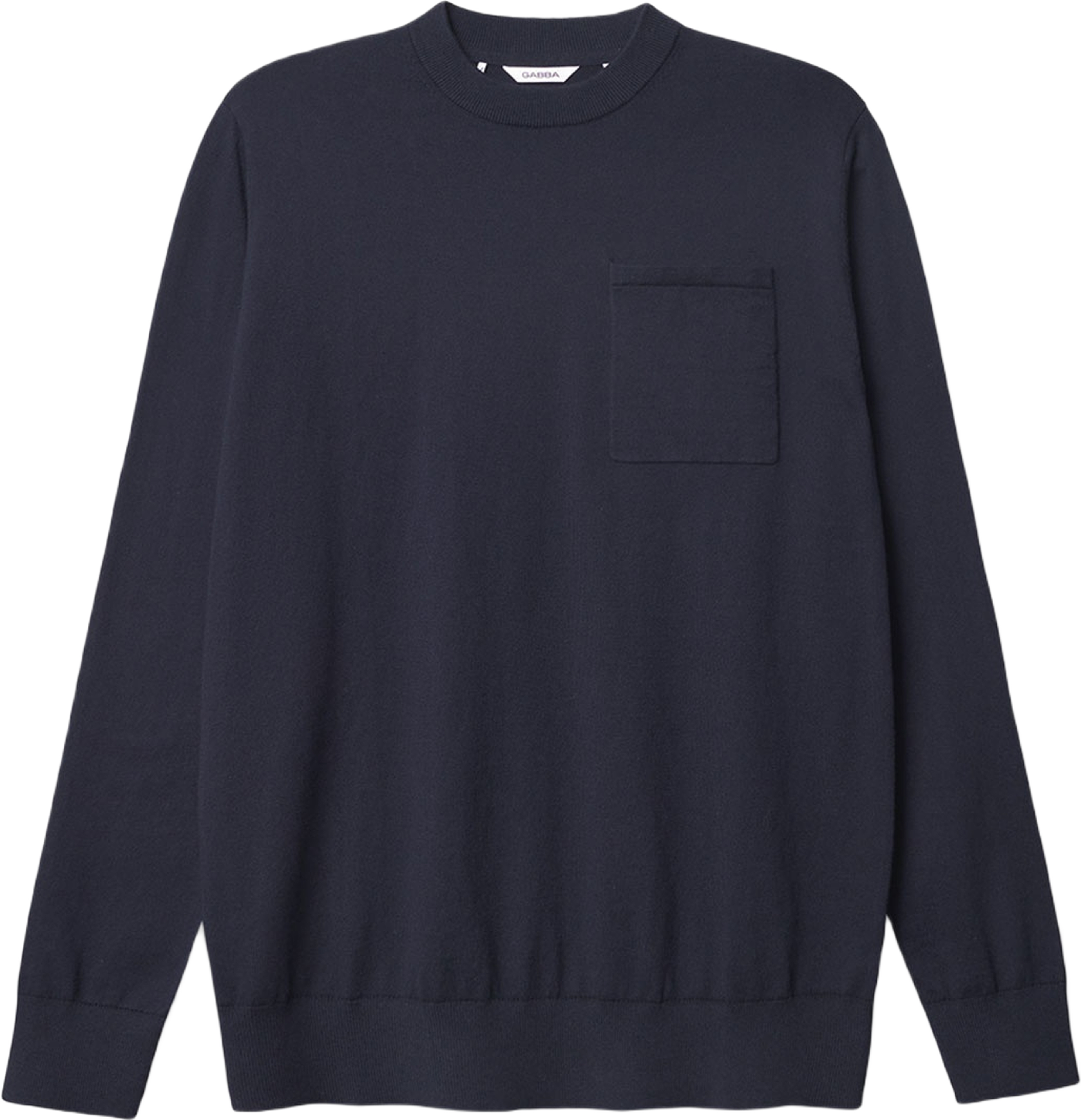 Amori Prex LS Knit, från GABBA, i färgen Navy. Klicka för att öppna bilden i stort format