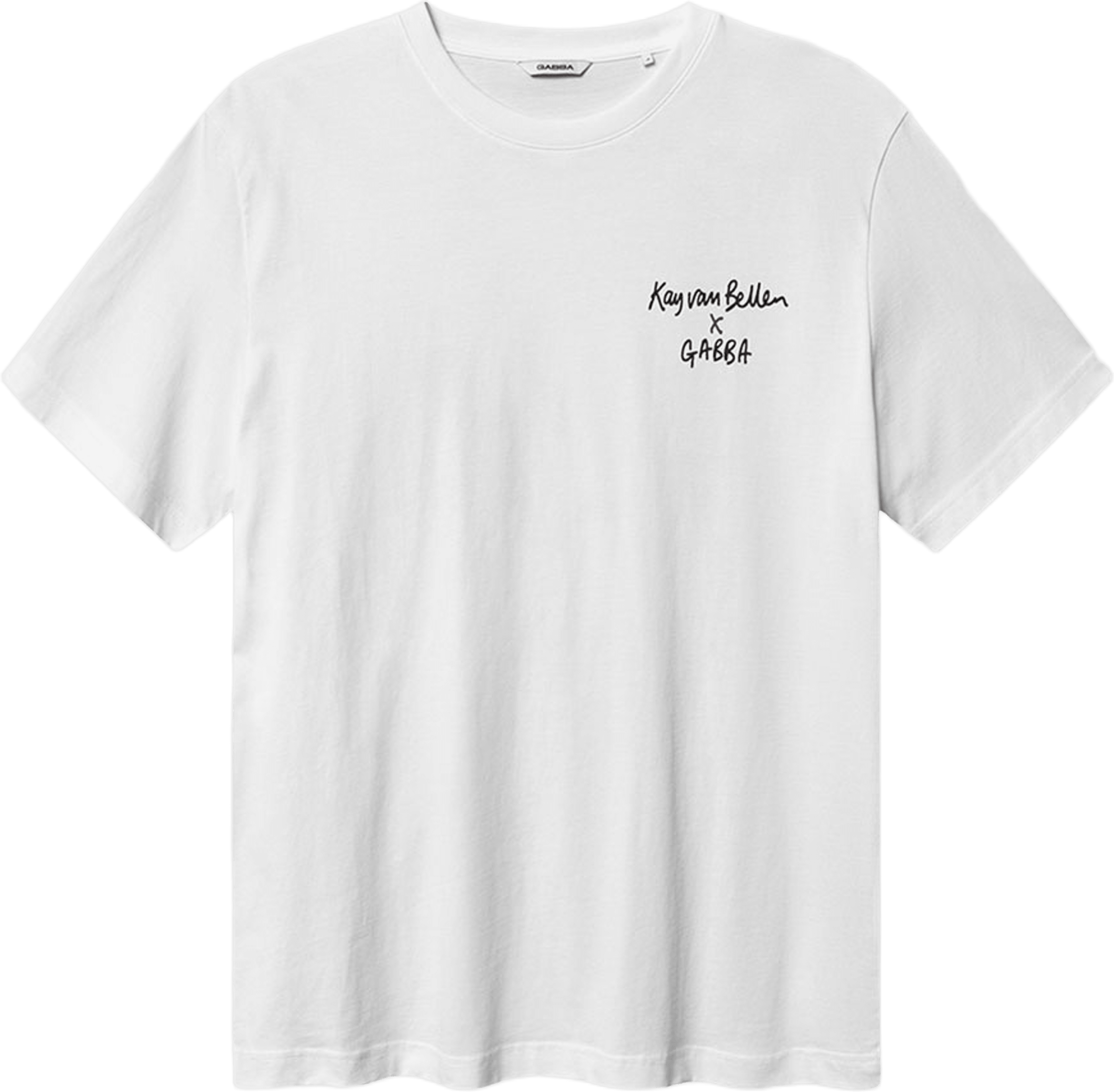 Dune Kay Man SS GOTS T-Shirt S/S, från GABBA, i färgen White. Klicka för att öppna bilden i stort format