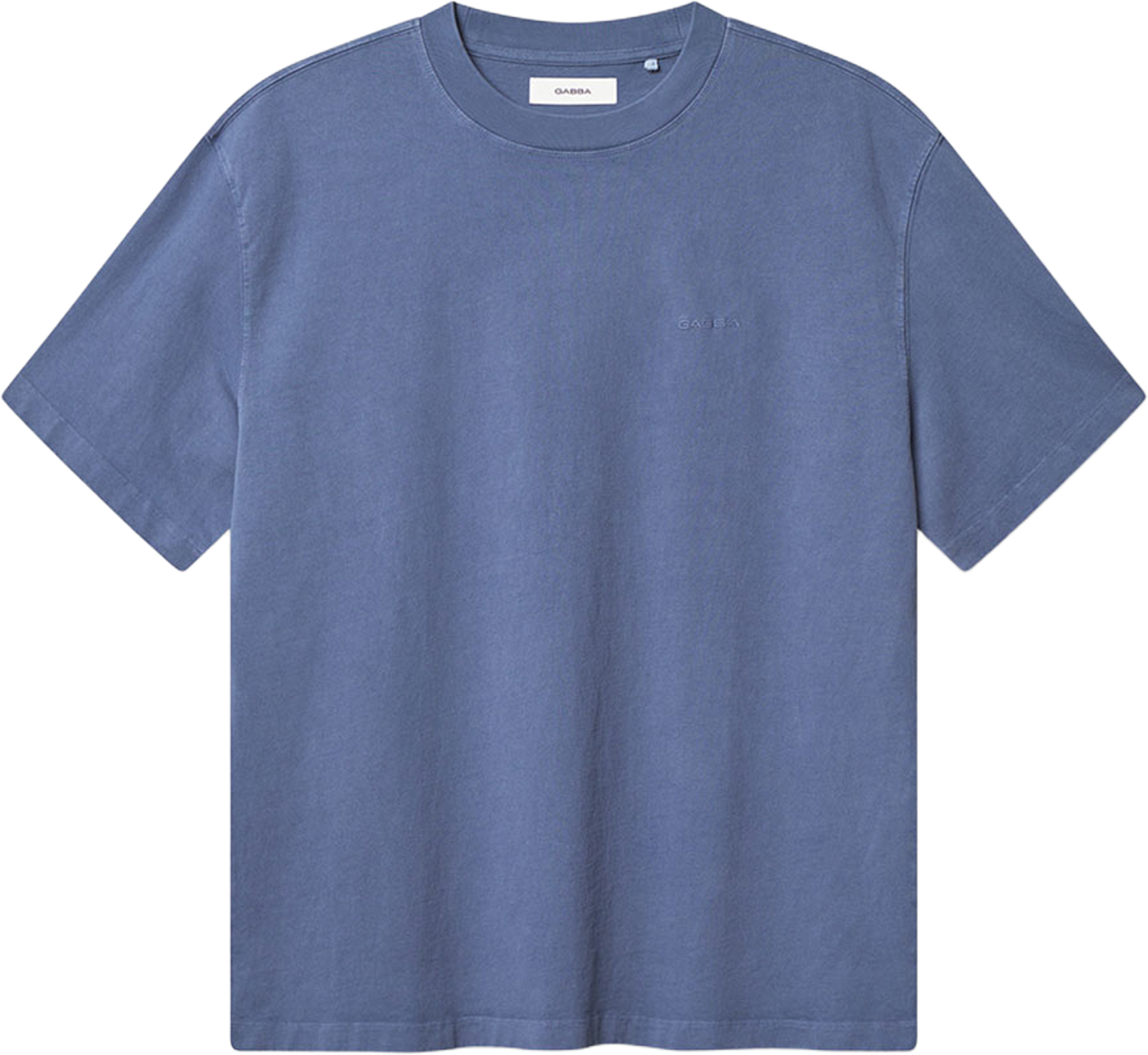 Nigel Wix Boxy Hour SS T-Shirt S/S, från GABBA, i färgen Vintage Indigo. Klicka för att öppna bilden i stort format