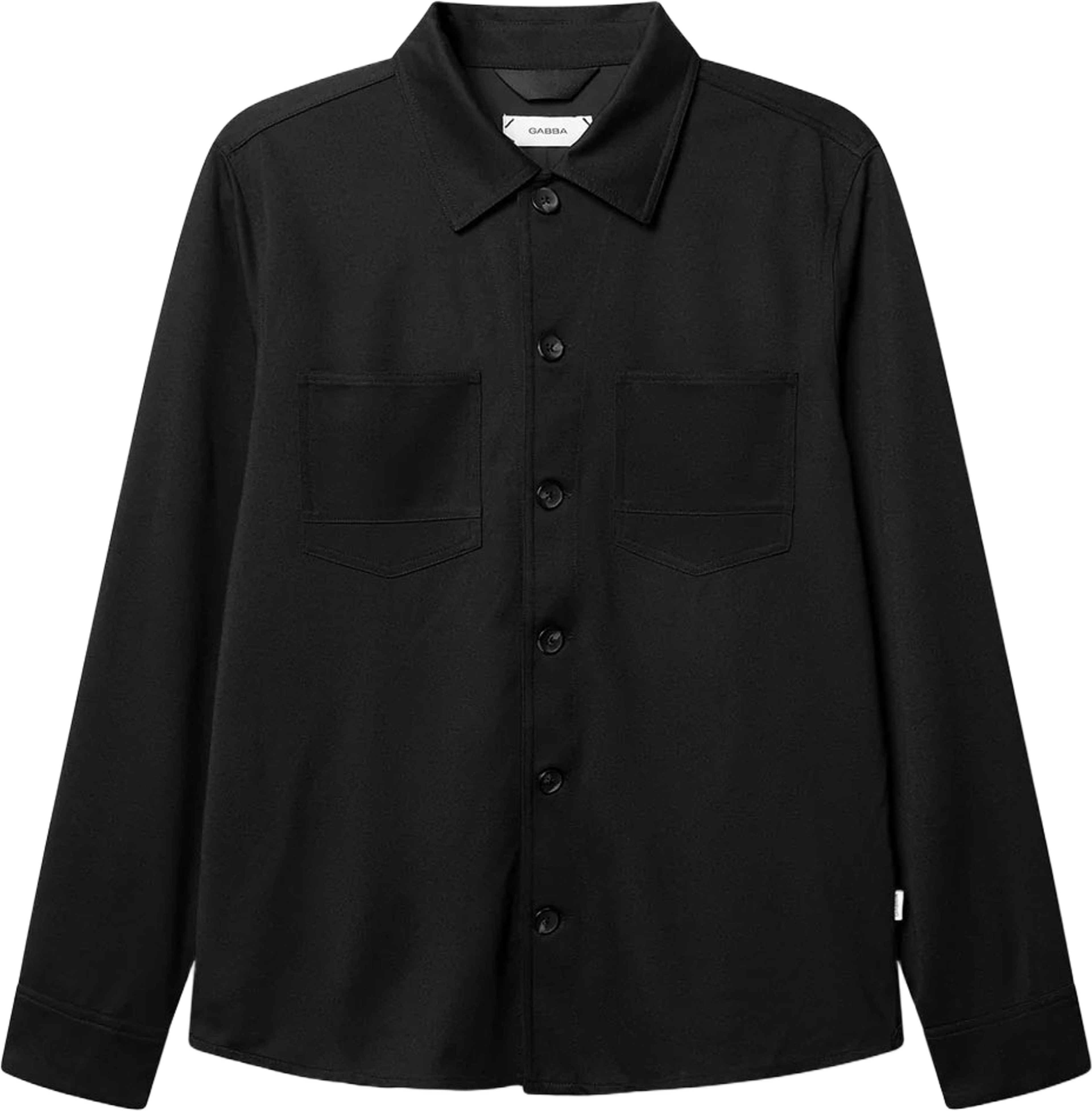 Clipper A Nygo Overshirt, från GABBA, i färgen Black. Klicka för att öppna bilden i stort format