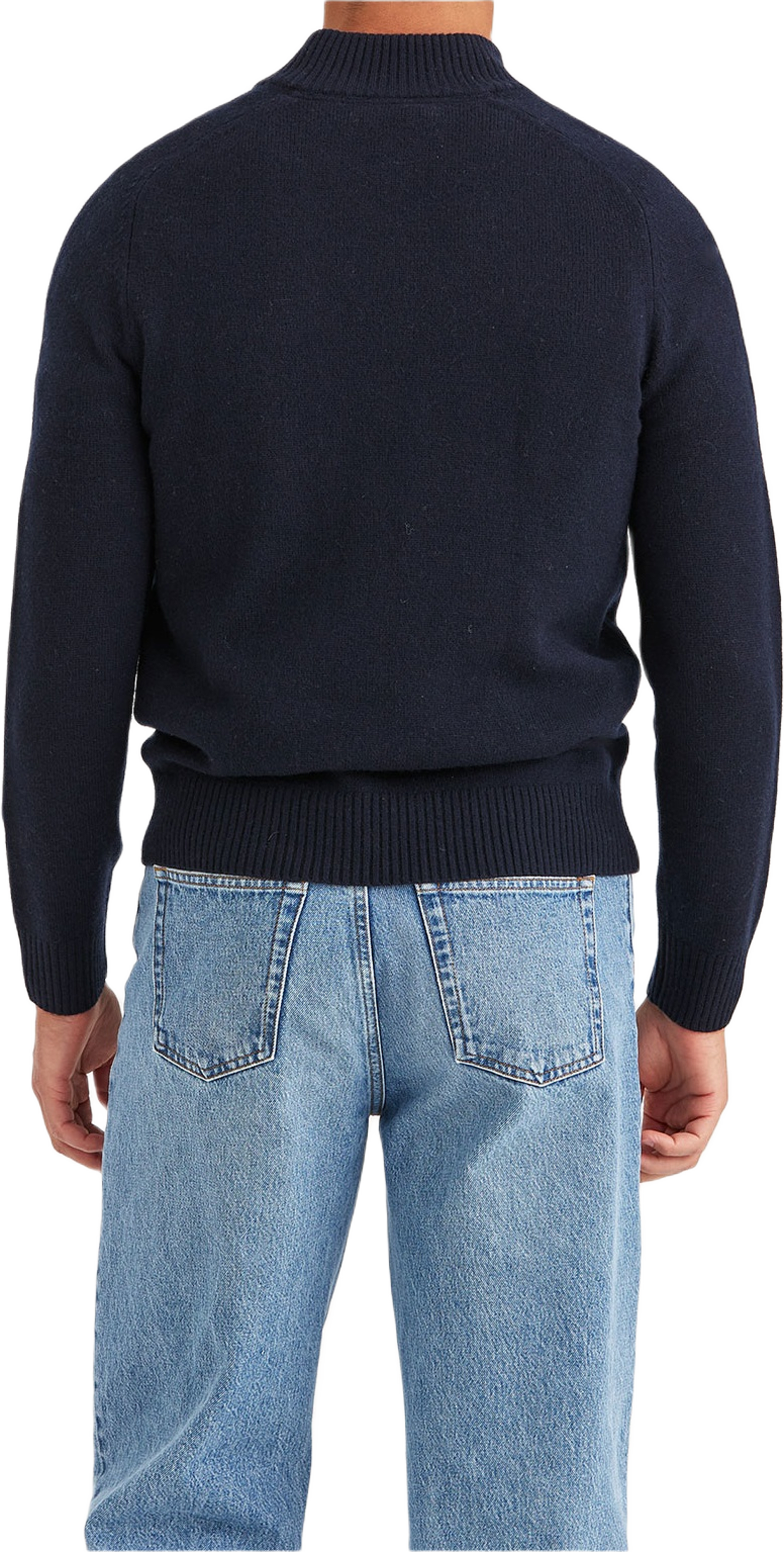 New Hertford Half Zip, från Morris, i färgen Navy.