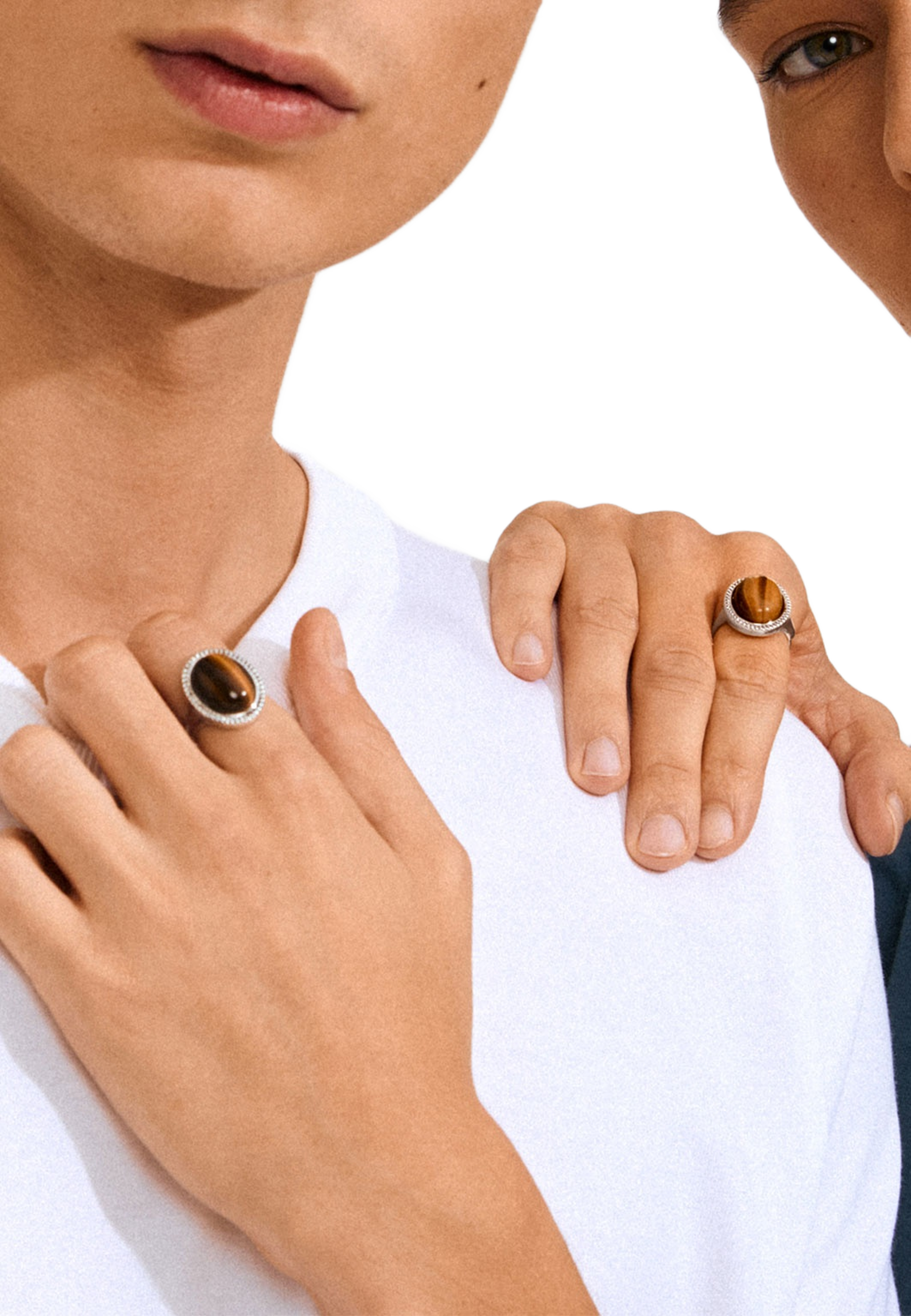 Between Ring Silver-Plated