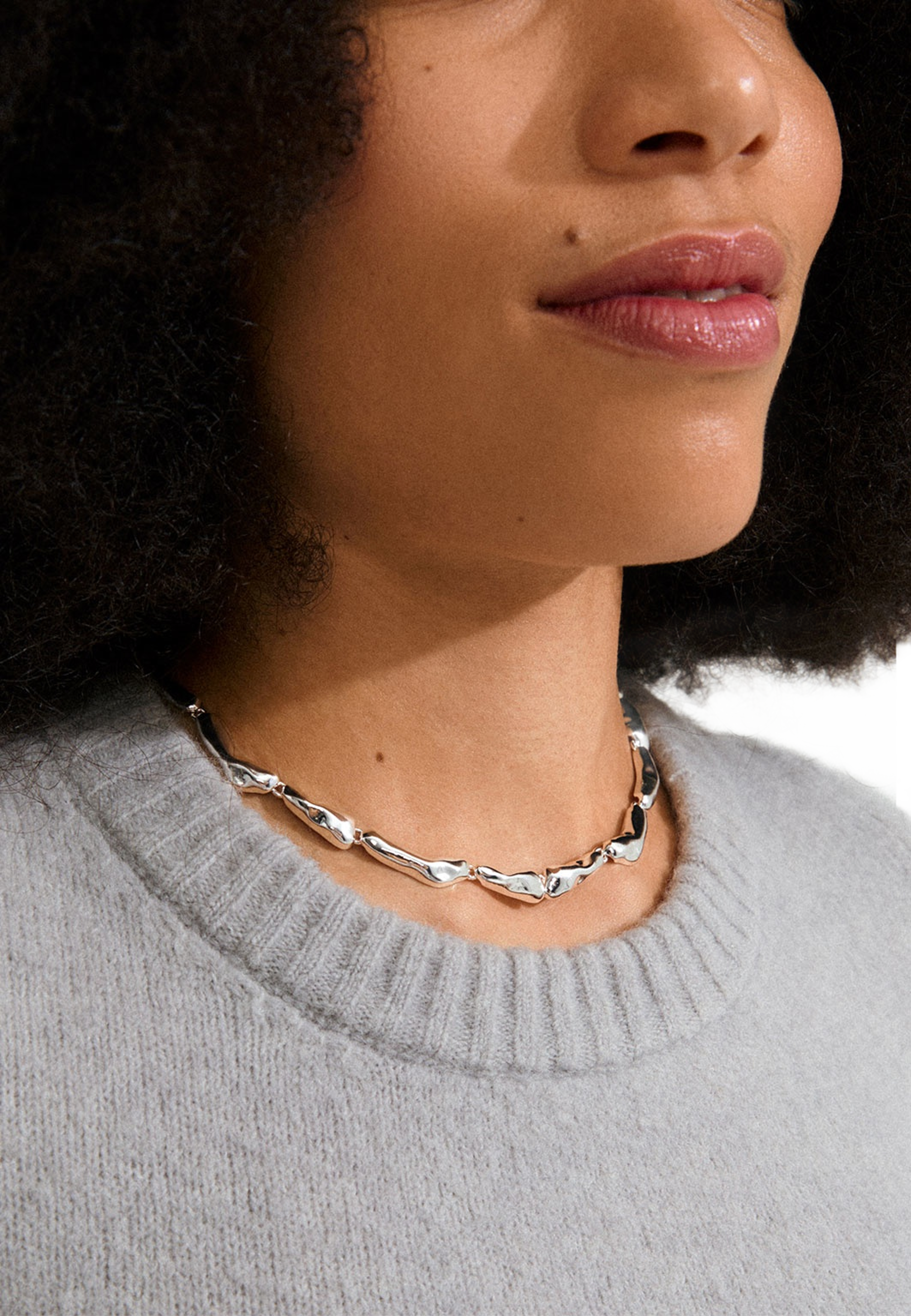 Harrison Necklace Silver-Plated