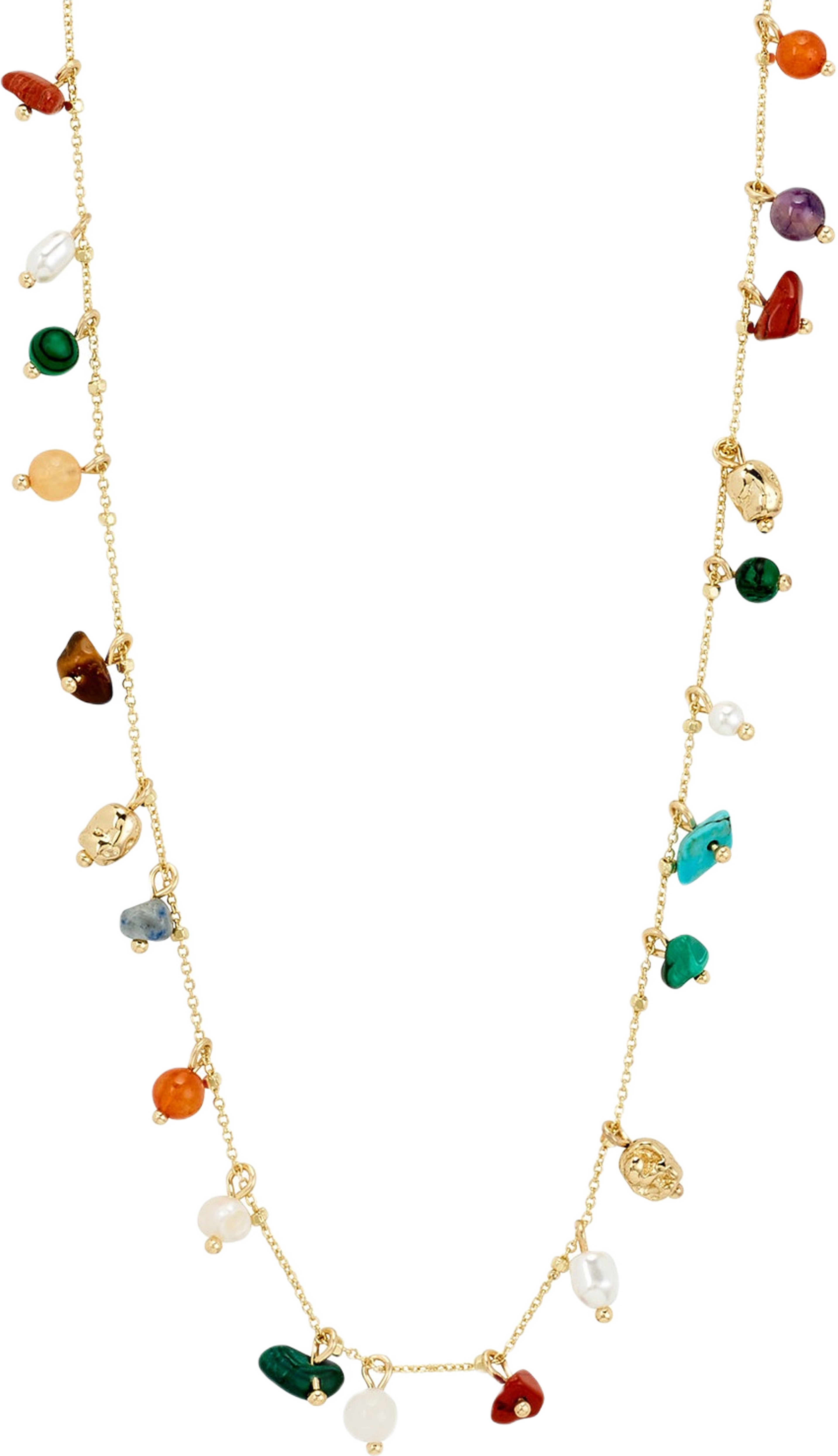 Between Necklace Gold-Plated
