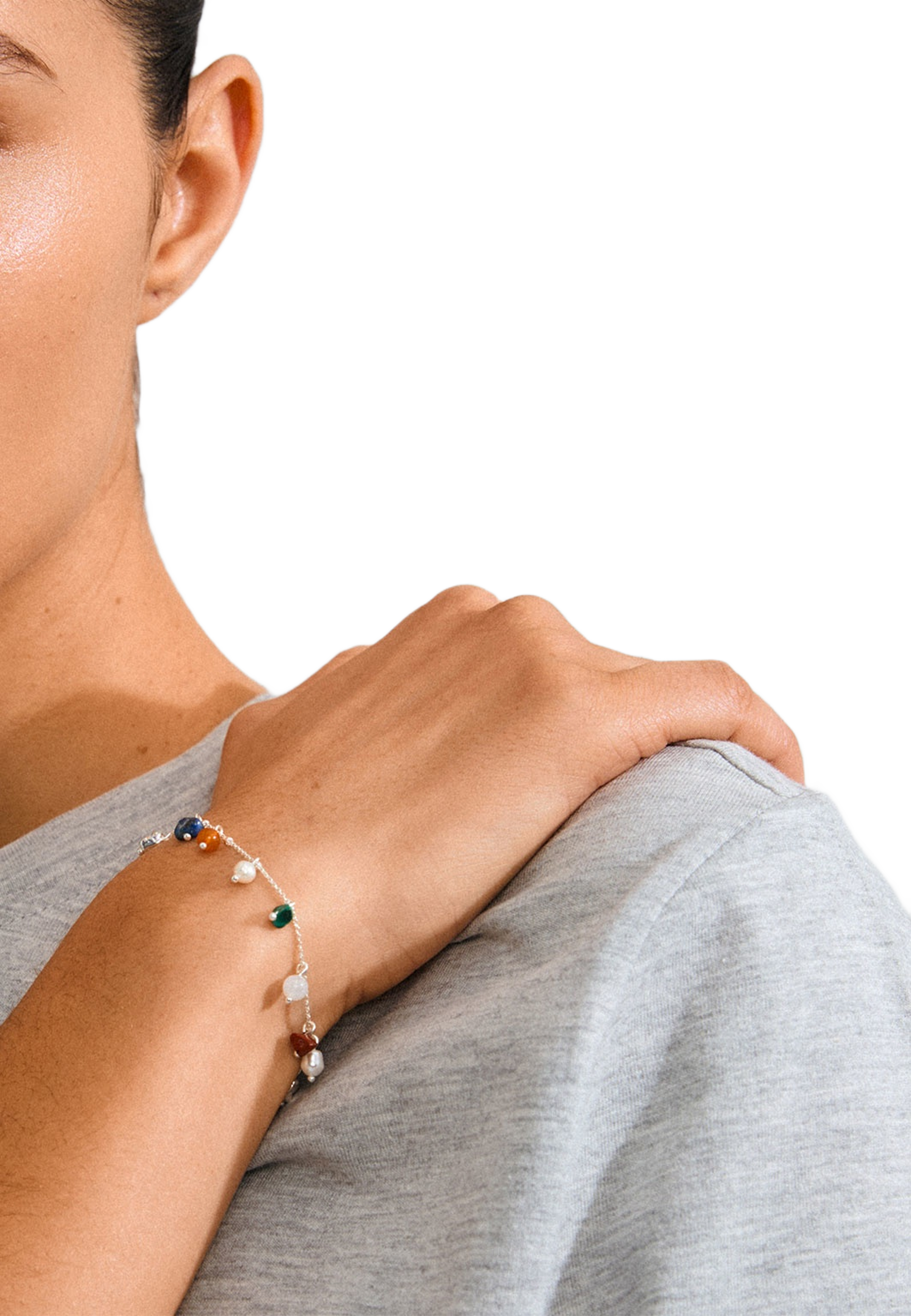 Between Bracelet Silver-Plated