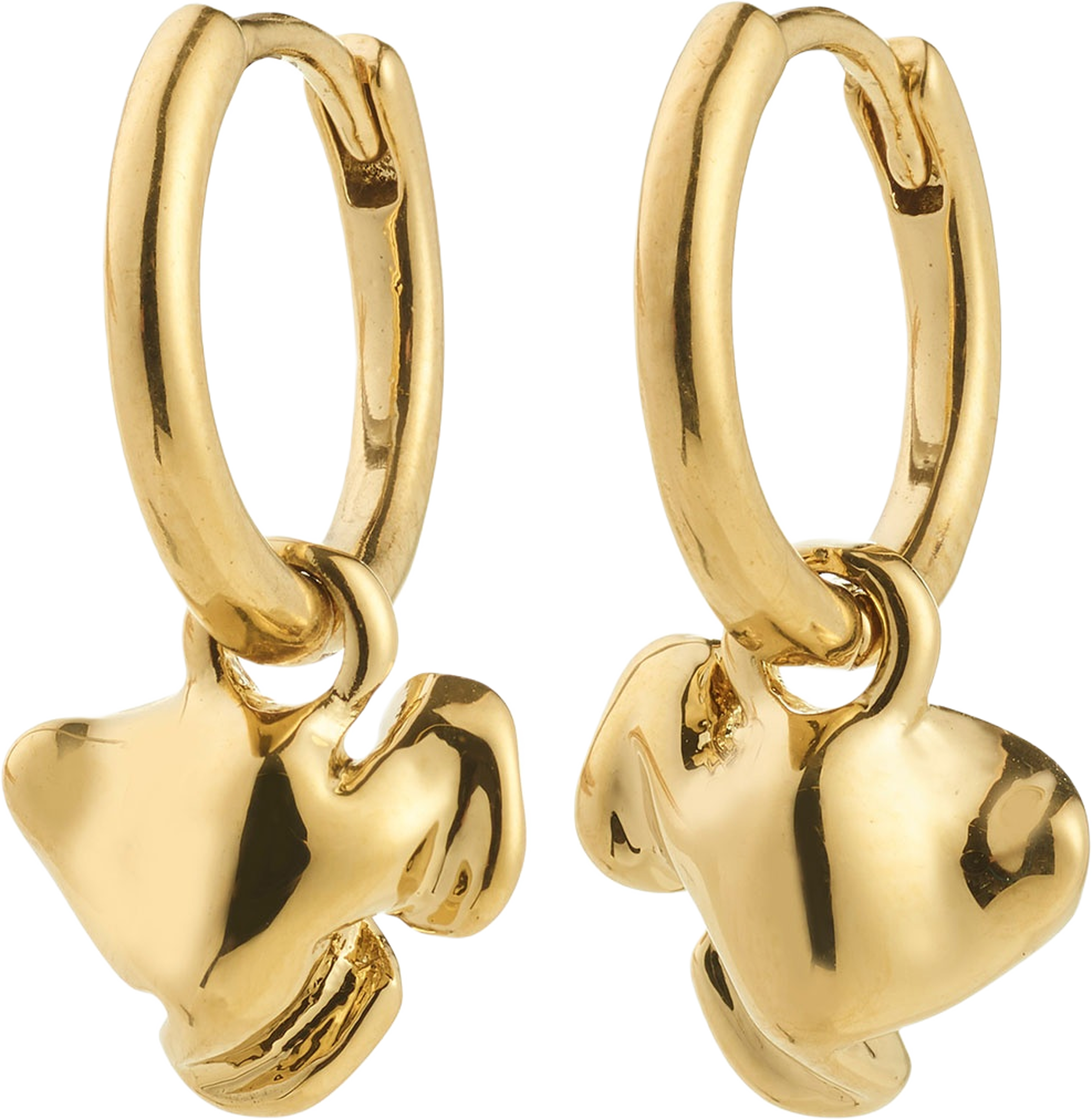 Luis Earrings Gold-Plated