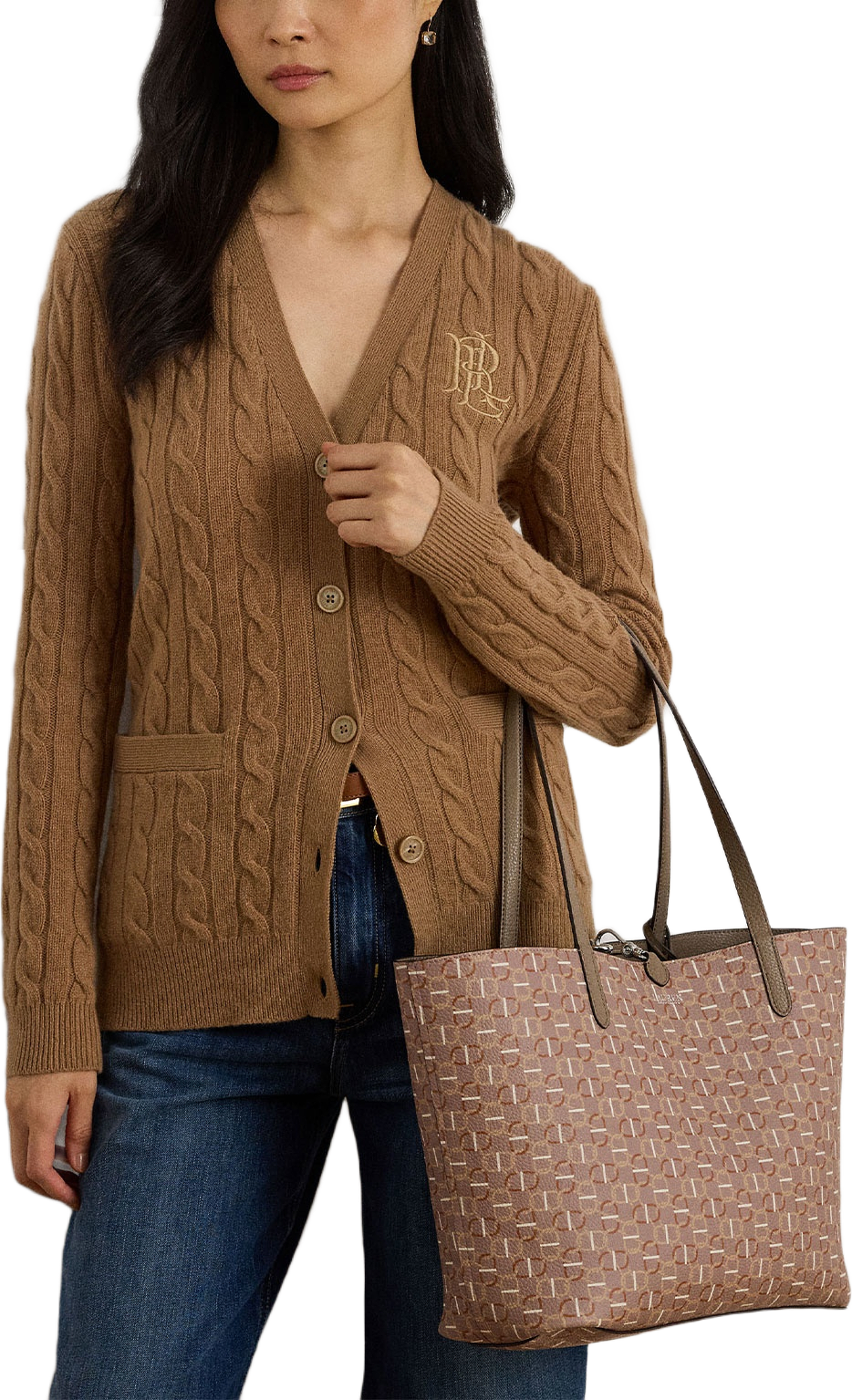 Faux-Leather Reversible Tote
