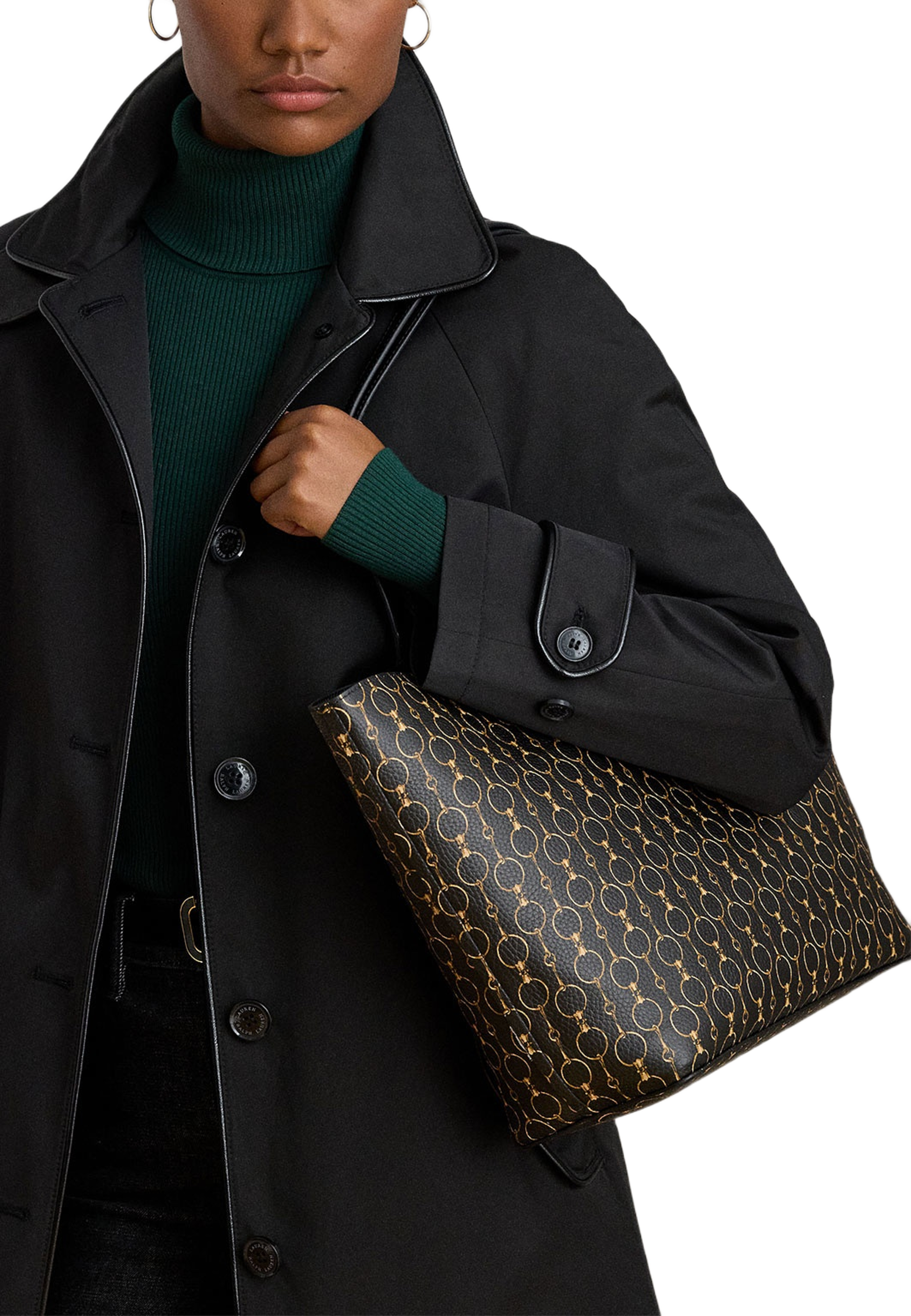 Faux-Leather Reversible Tote
