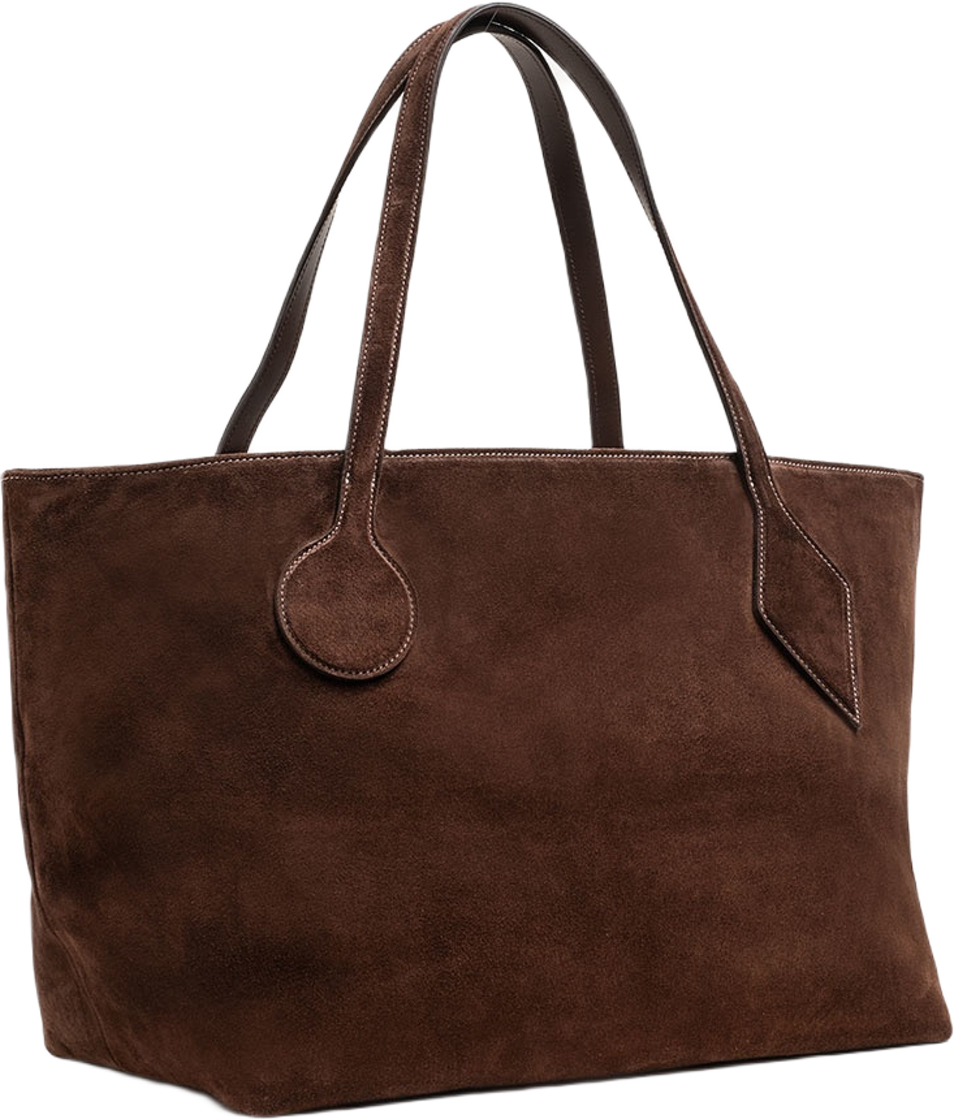 Sprout Tote Large, från Liffner, i färgen Dark Brown.