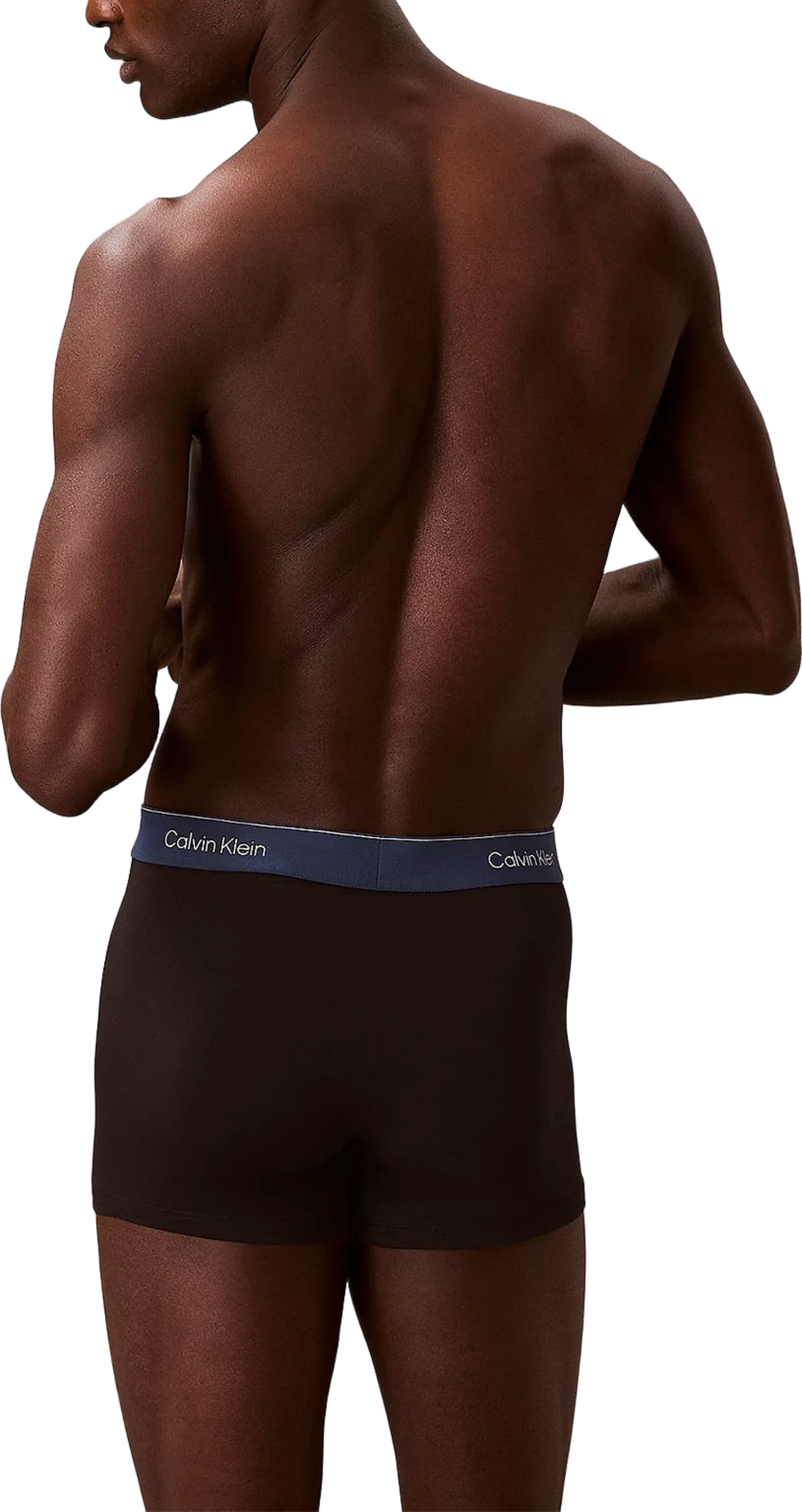 Relaxed Dart Trunk 3-Pack, från Calvin Klein, i färgen Black Bodies W/ Tahiti Turquoise/Da. Klicka för att öppna bilden i stort format