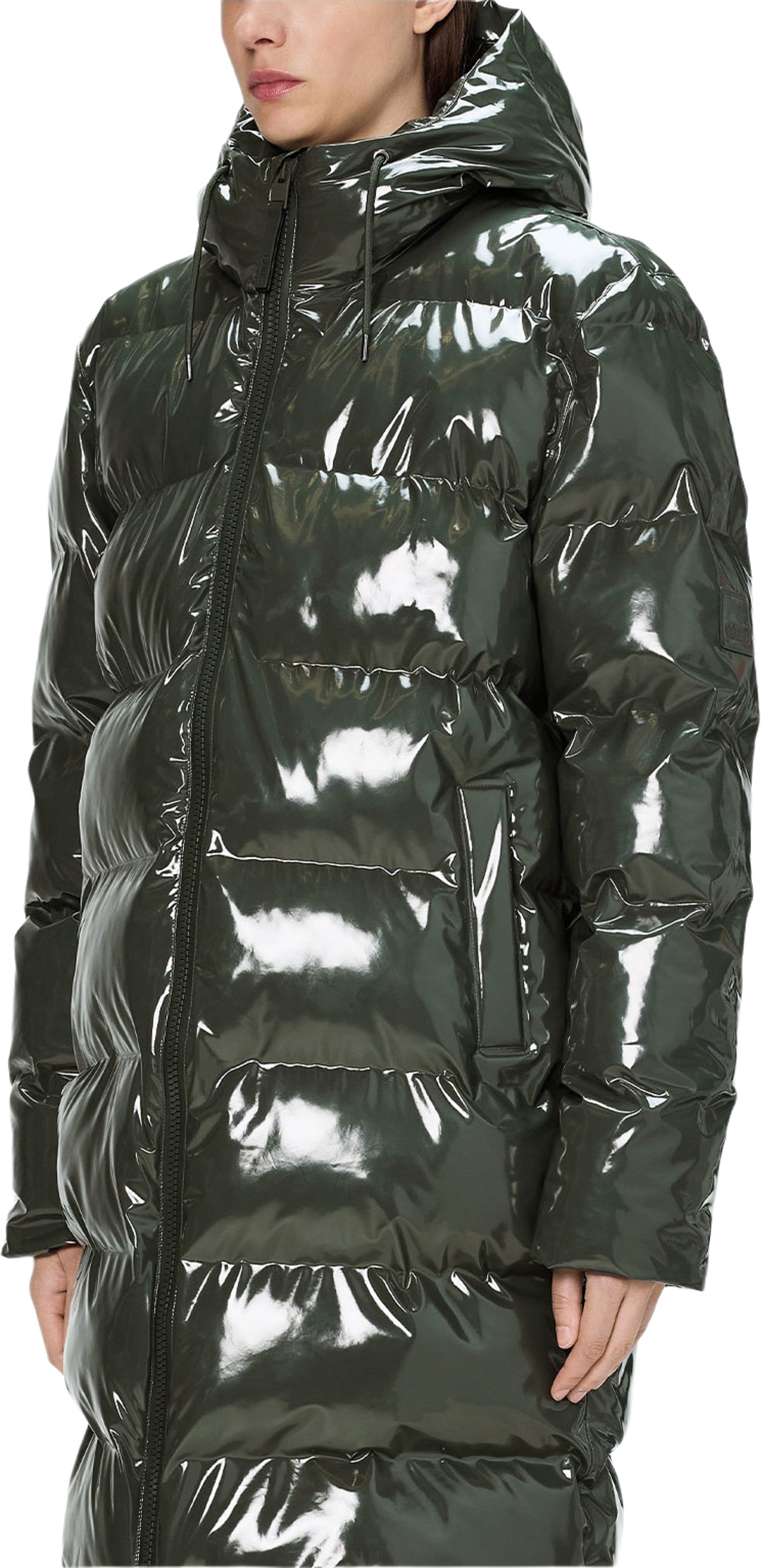 Alta Long Puffer Jacket W3T4
