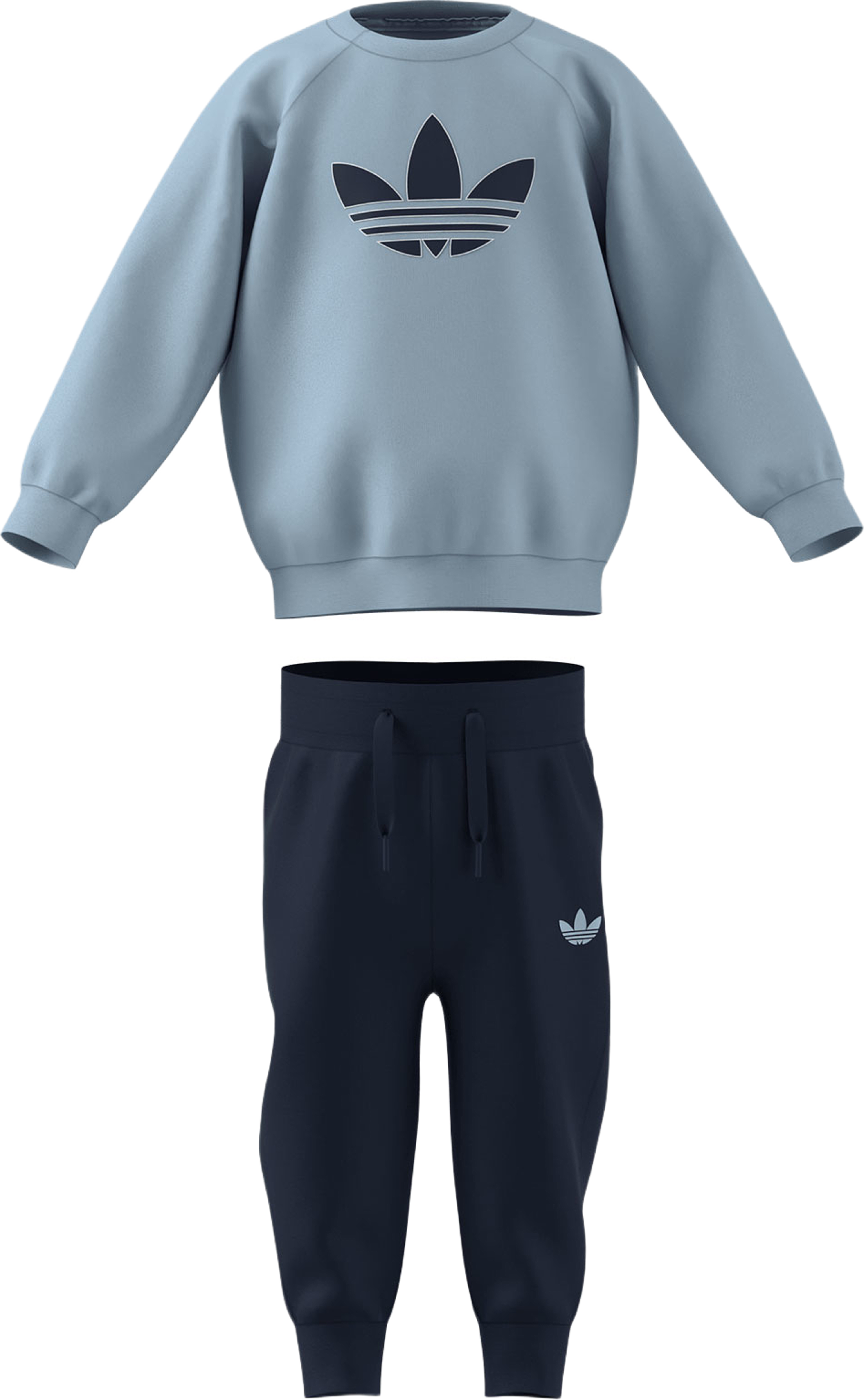 Trefoil Crew set, från Adidas Originals, i färgen Crsk/Nindig/Nindig. Klicka för att öppna bilden i stort format