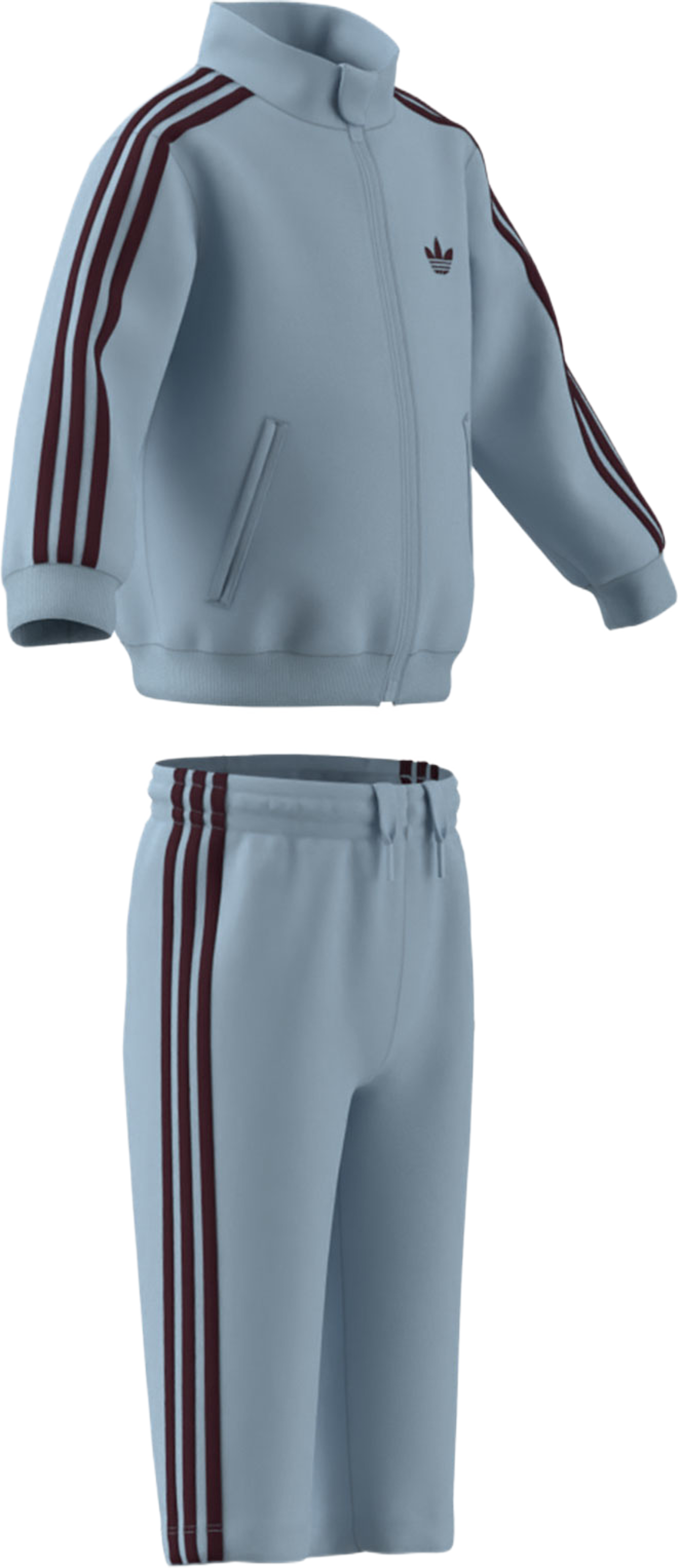 Firebird Tracksuit, från Adidas Originals, i färgen Crsk/Maroon. Klicka för att öppna bilden i stort format