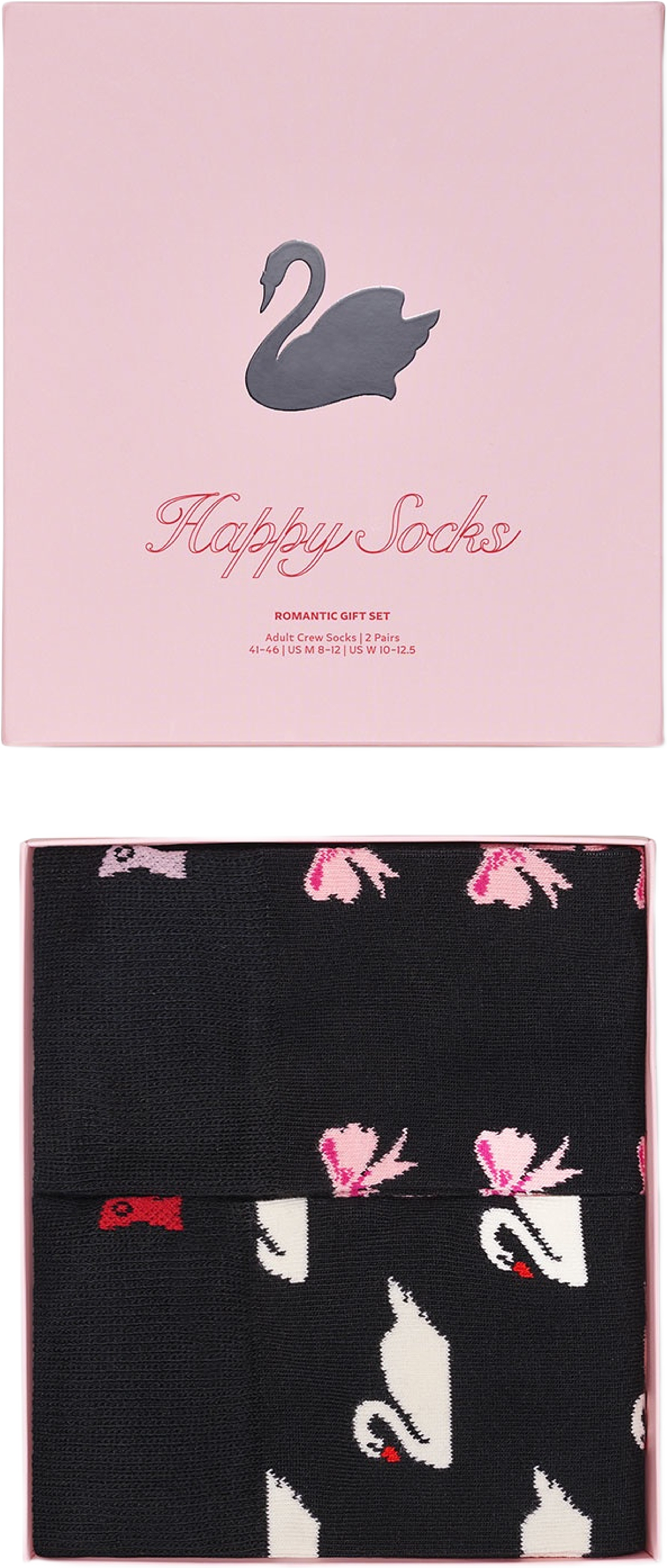 2-Pack Swan Socks Gift Set