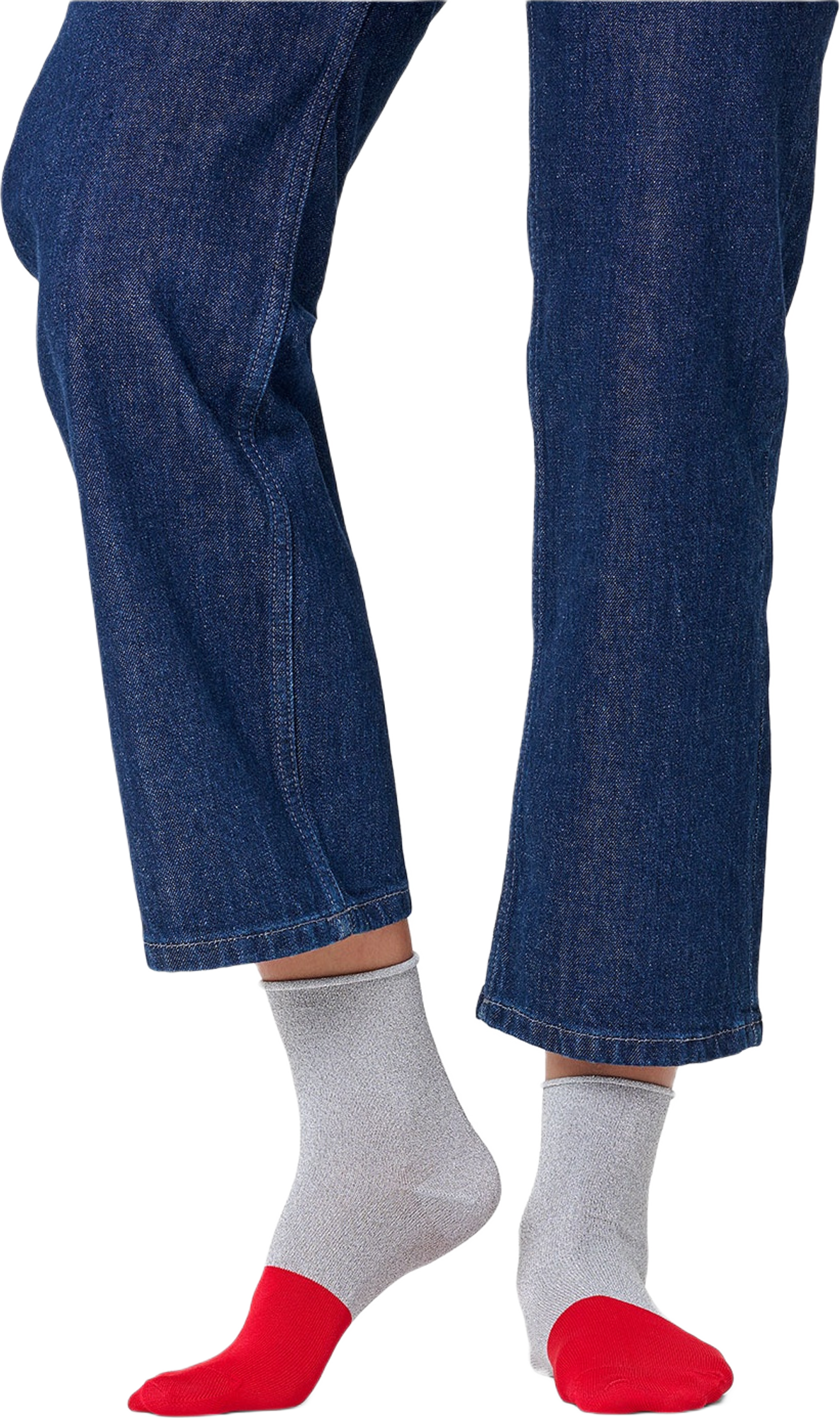 Extended Toe 1/2 Crew Sock