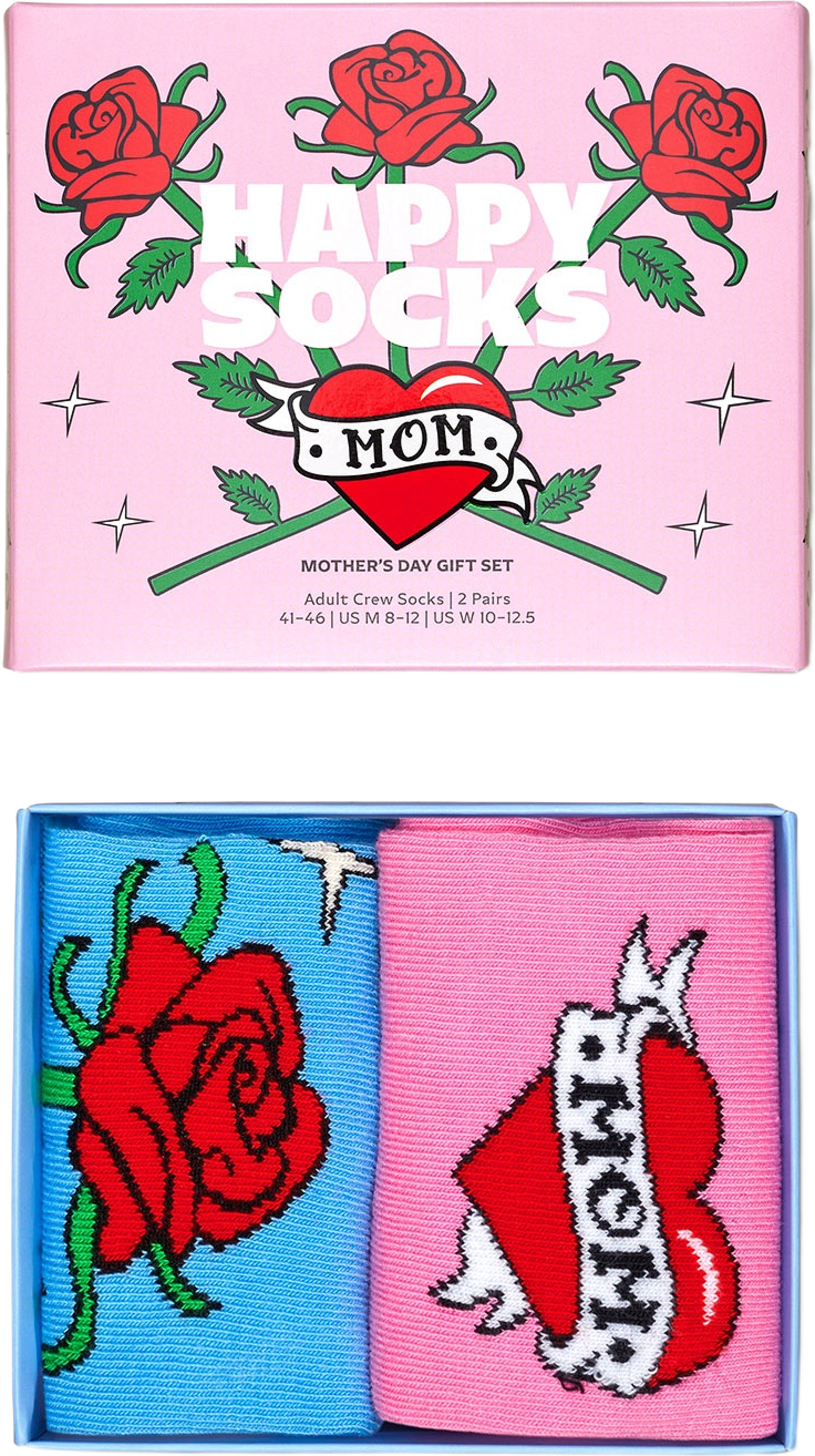 2-Pack Mother's Day Socks Gift Set