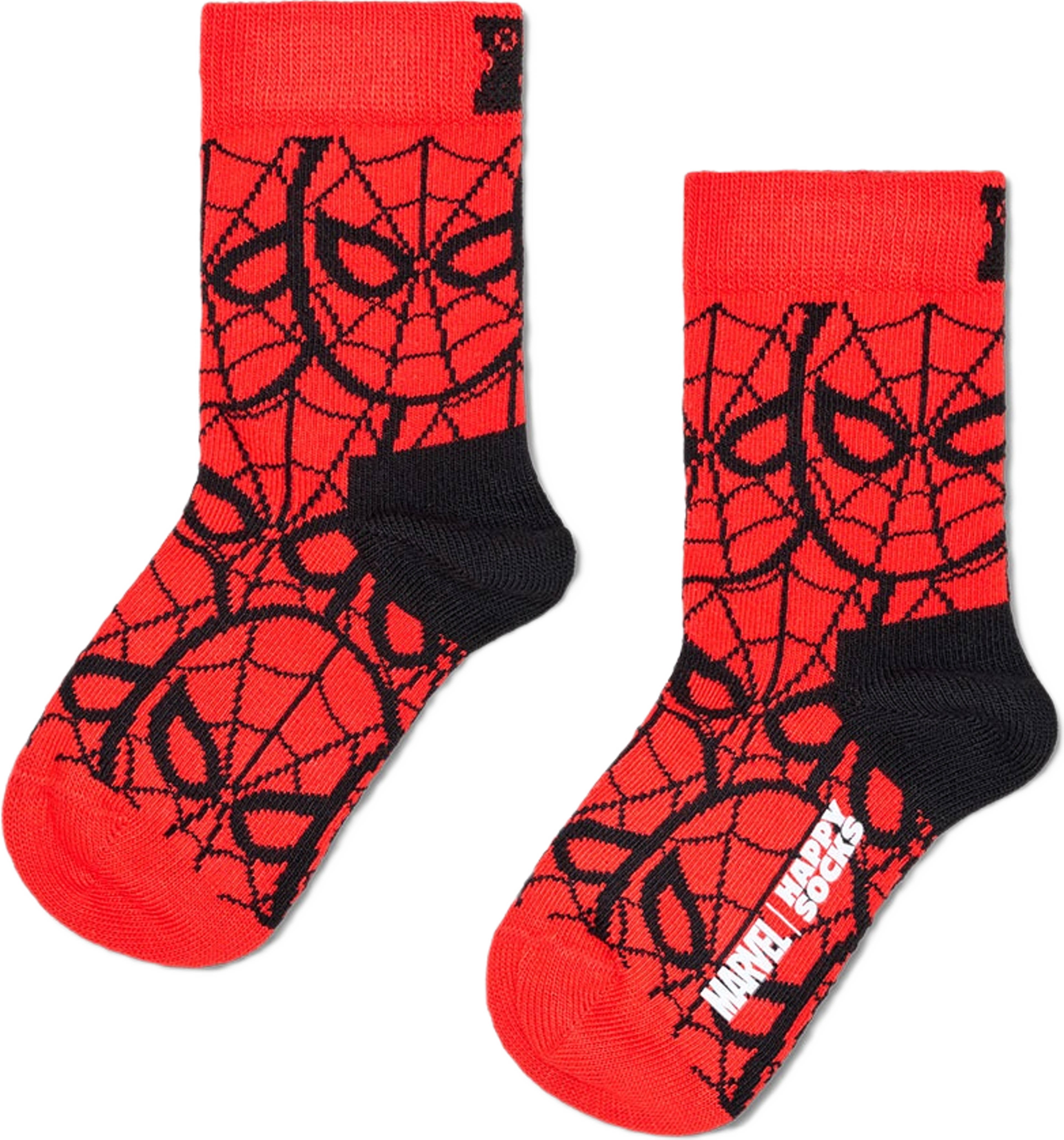 Kids 3-pack Spider-Man Gift Set, från Happy Socks, i färgen Navy.
