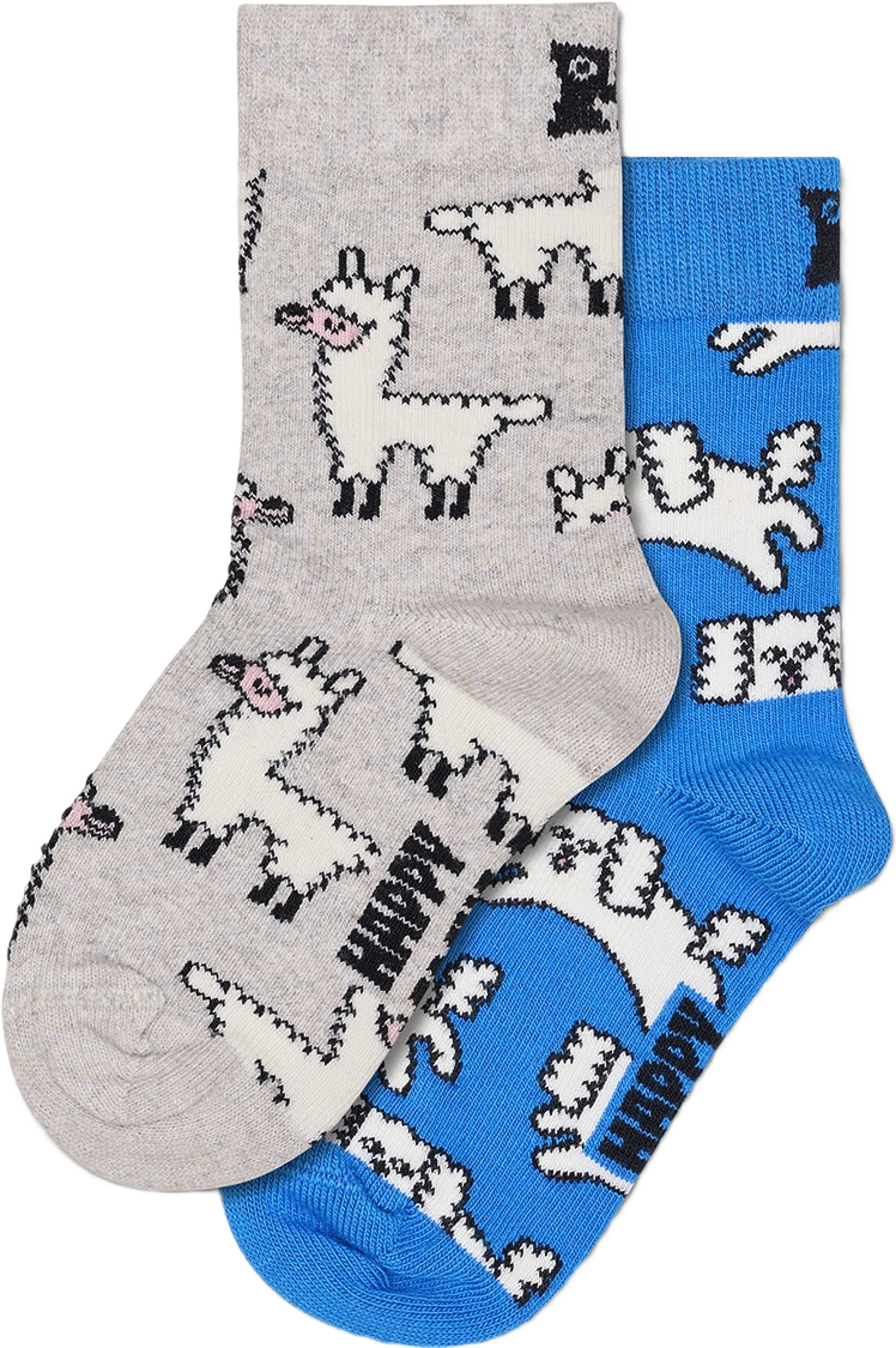 Kids 2-pack Lama Socks Gift Set