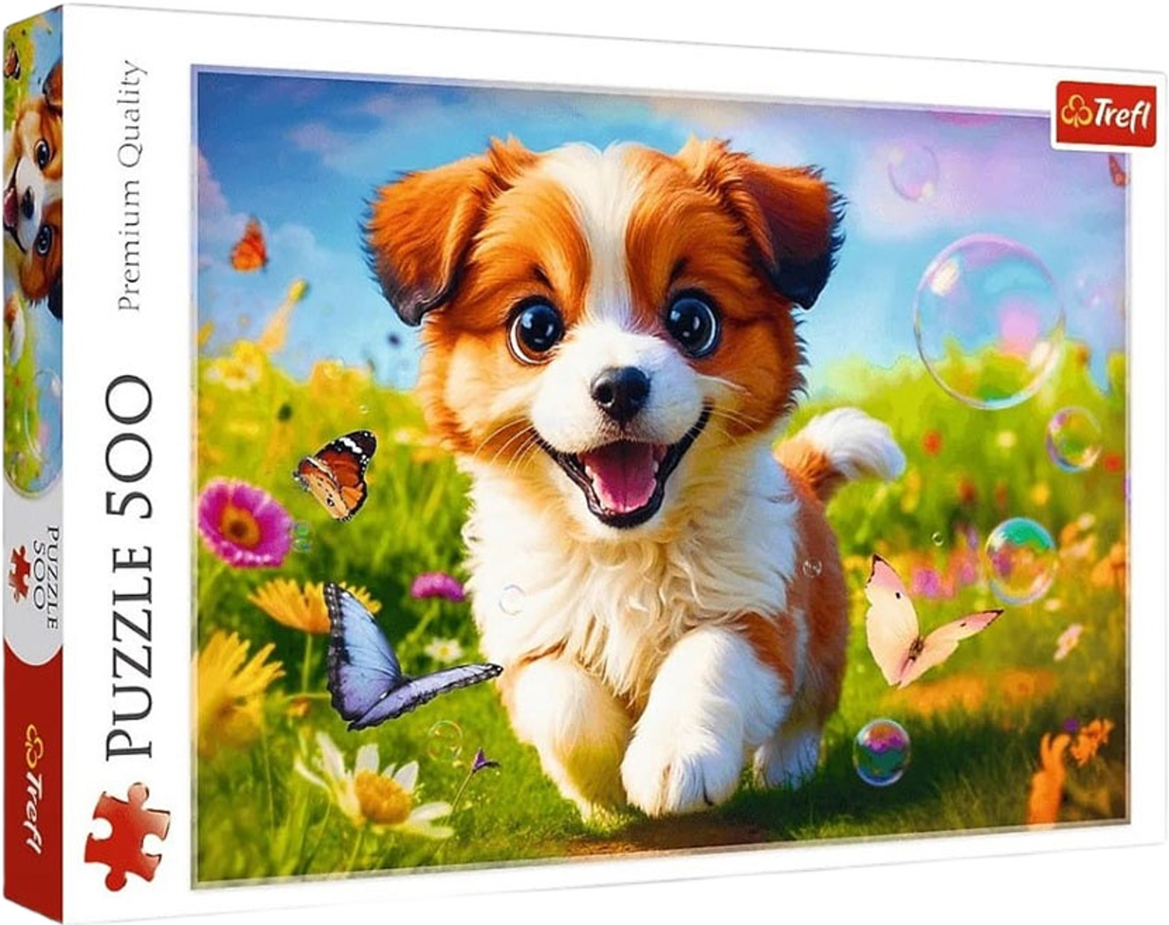 Pussel 500 bitar Happy Puppy, från Trefl.