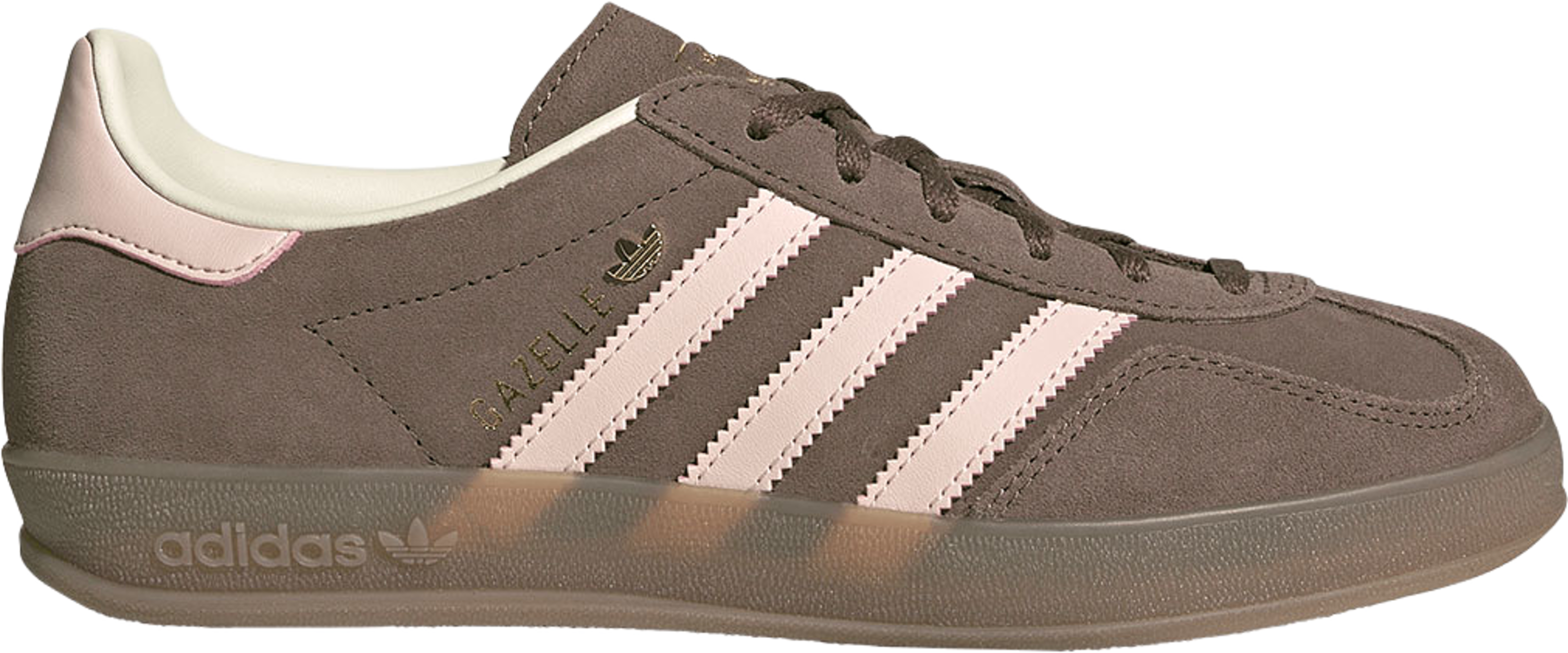 Gazelle Indoor Skor, från Adidas Originals, i färgen Earstr/Wonqua/Gum5. Klicka för att öppna bilden i stort format