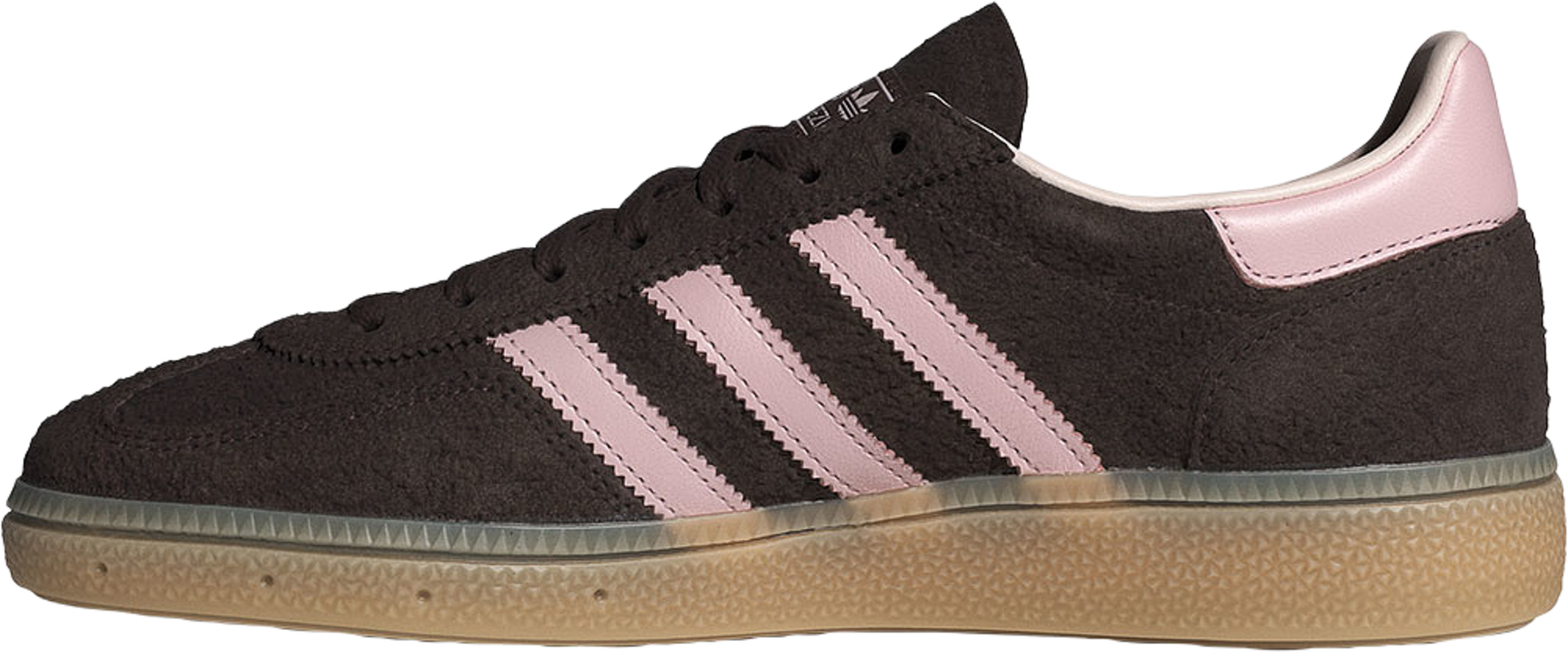 Handball Spezial Skor, från Adidas Originals, i färgen Auco/Sanpin/Gum3. Klicka för att öppna bilden i stort format