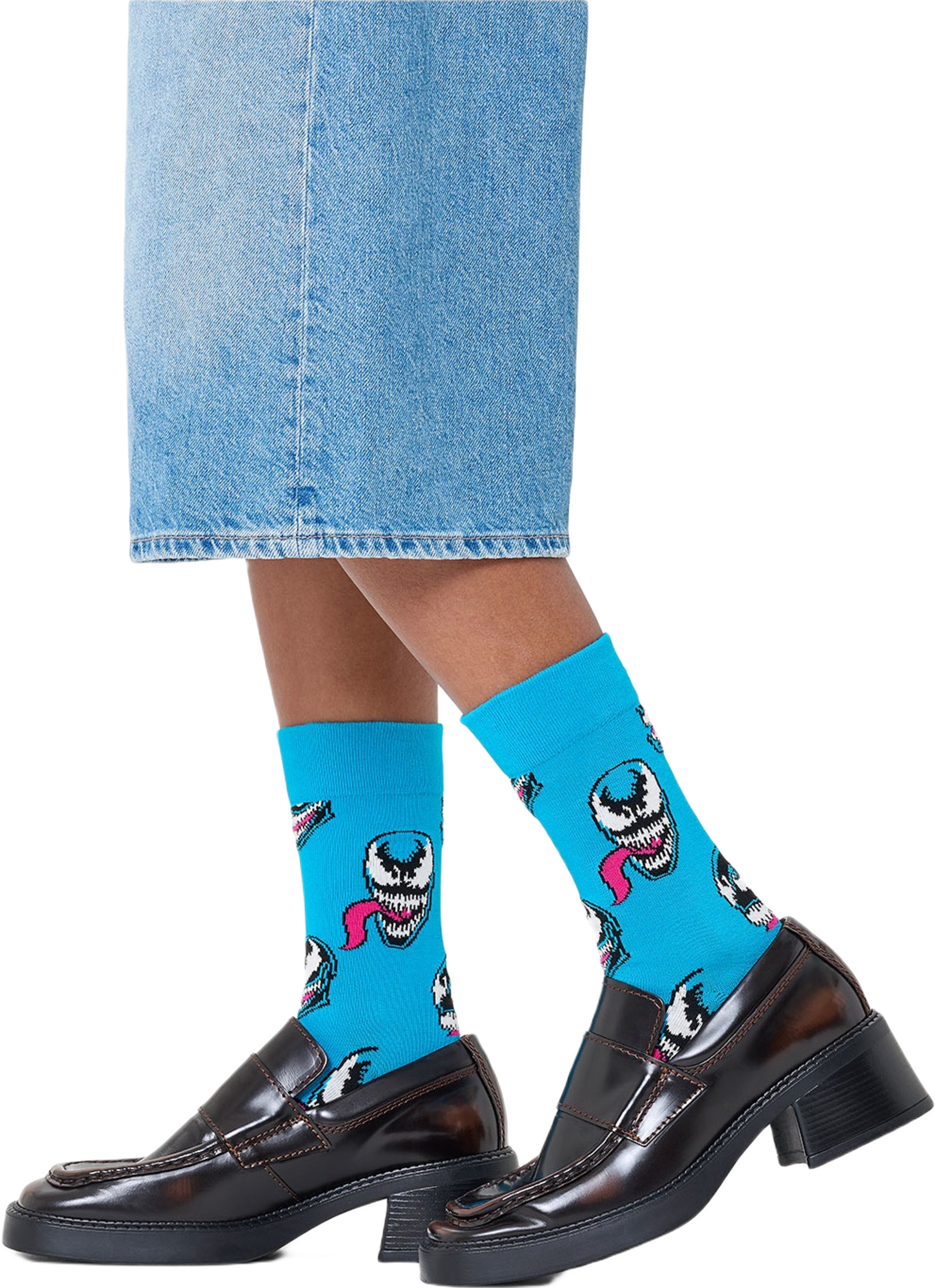 MARVEL™ Spider-Man Venom Sock, från Happy Socks, i färgen Blue.