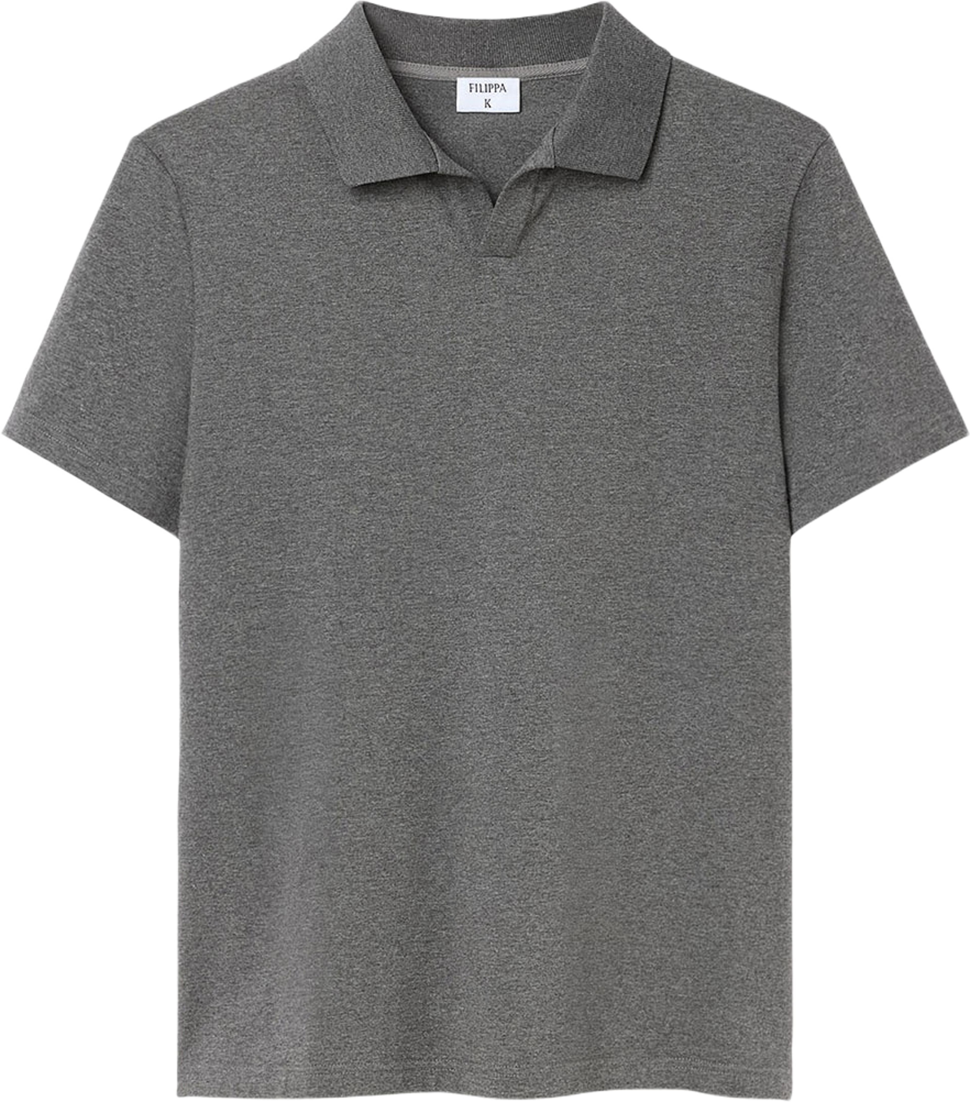 Stretch Cotton Polo T-Shirt