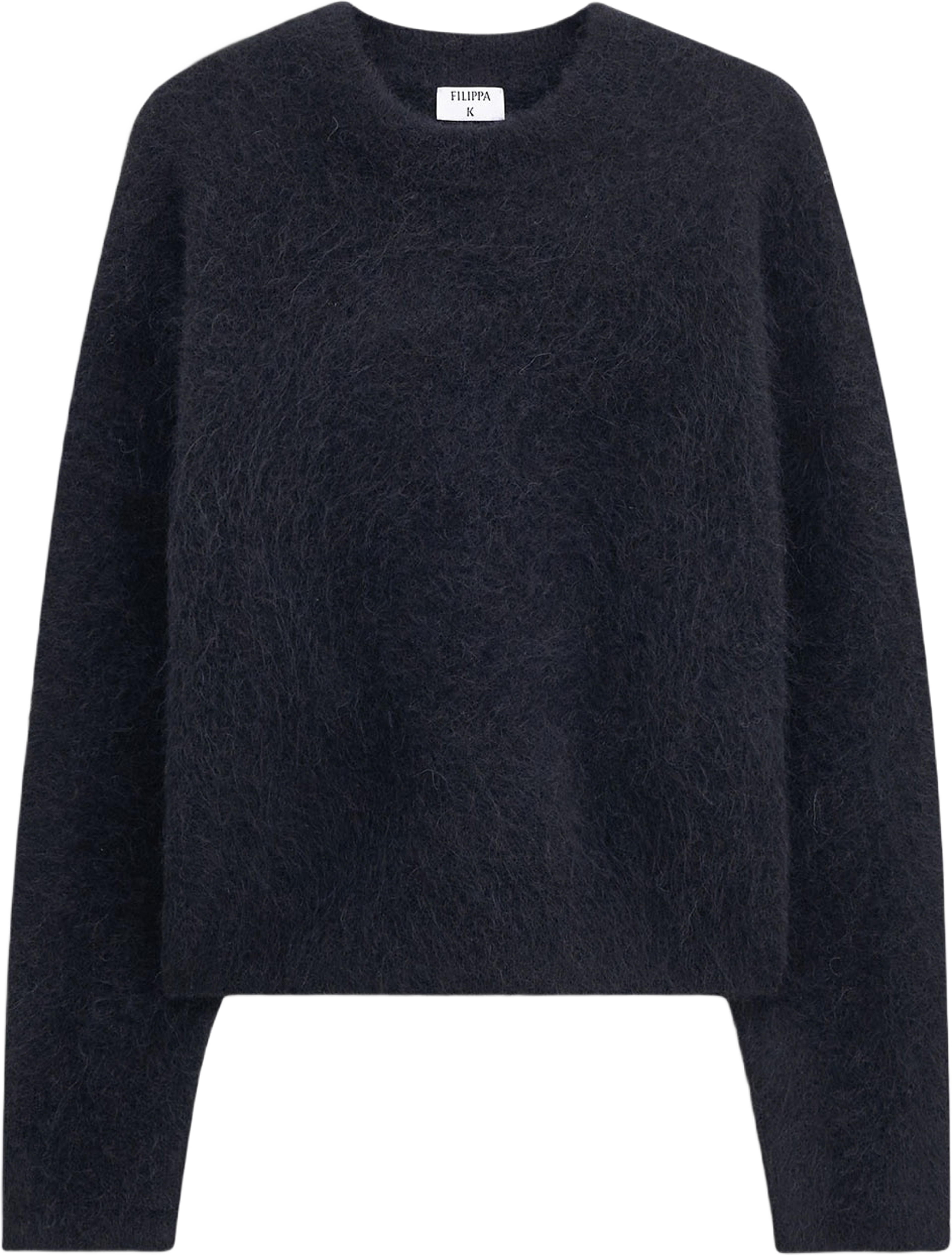 Fluffy Sweater, från Filippa K, i färgen Ink Black.