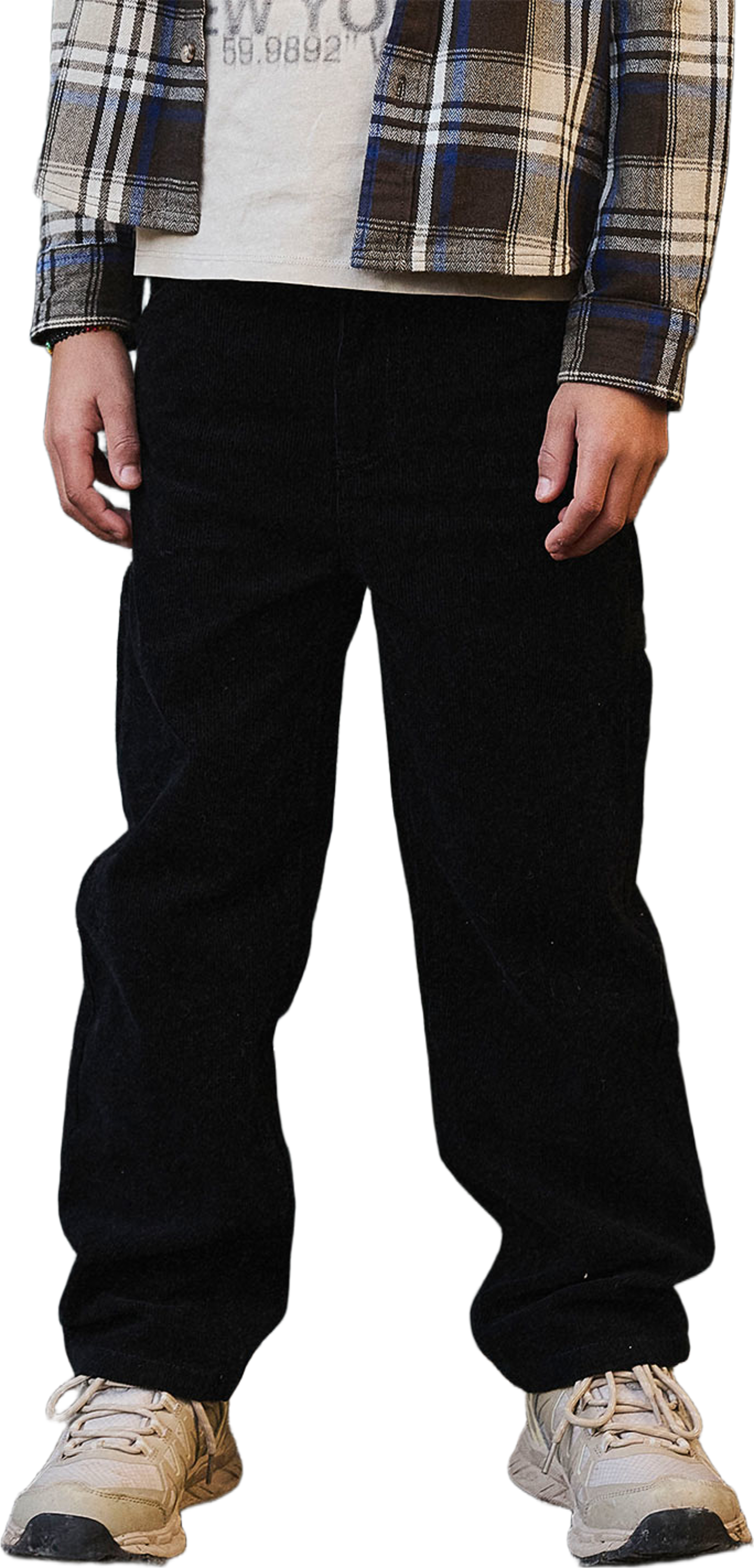Nkmryan Straight Cord Pant 1995-Cy N, från Name It, i färgen Black. Klicka för att öppna bilden i stort format