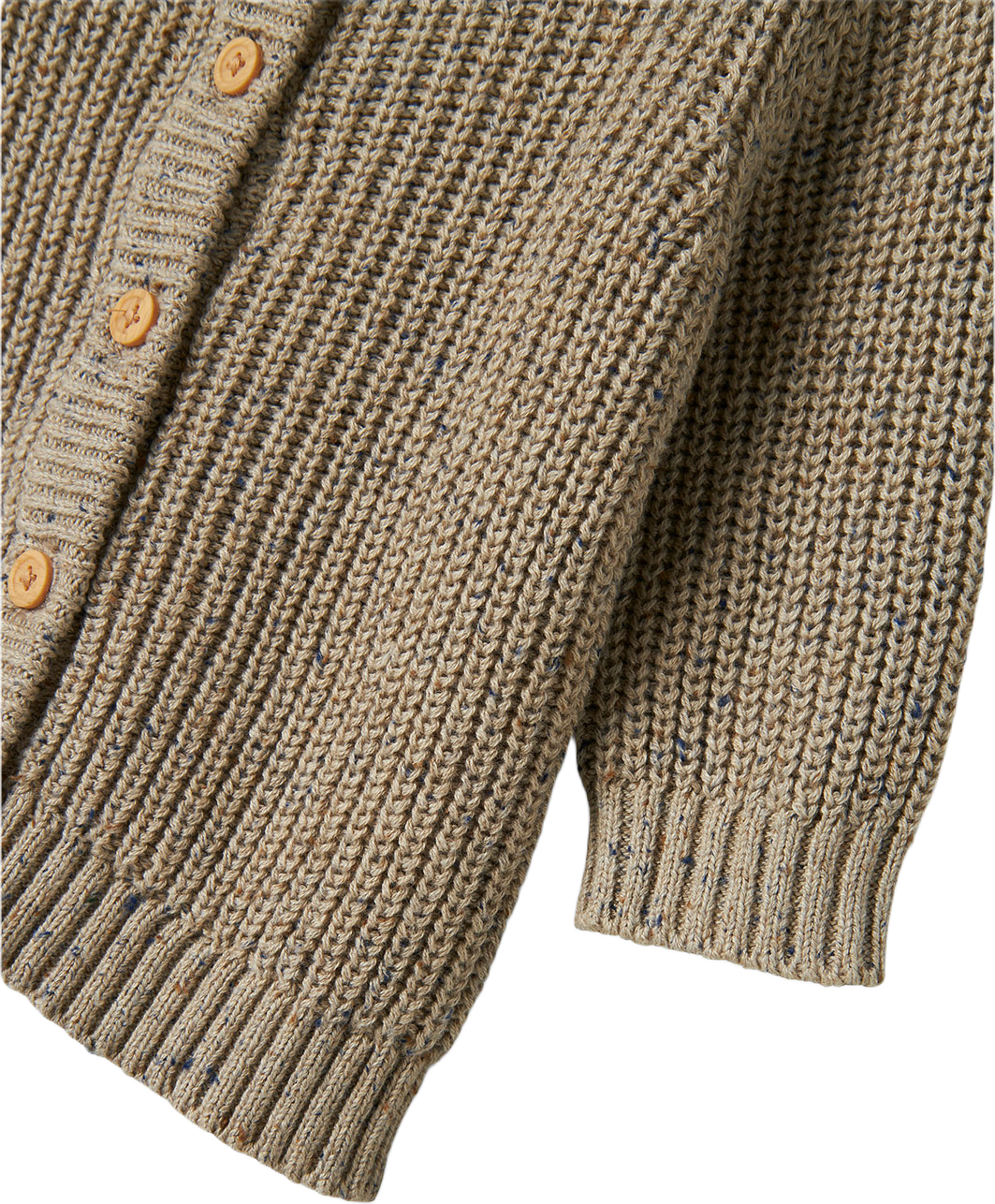 Nbmnorman Ls Knit Card, från Name It, i färgen Island Fossil. Klicka för att öppna bilden i stort format