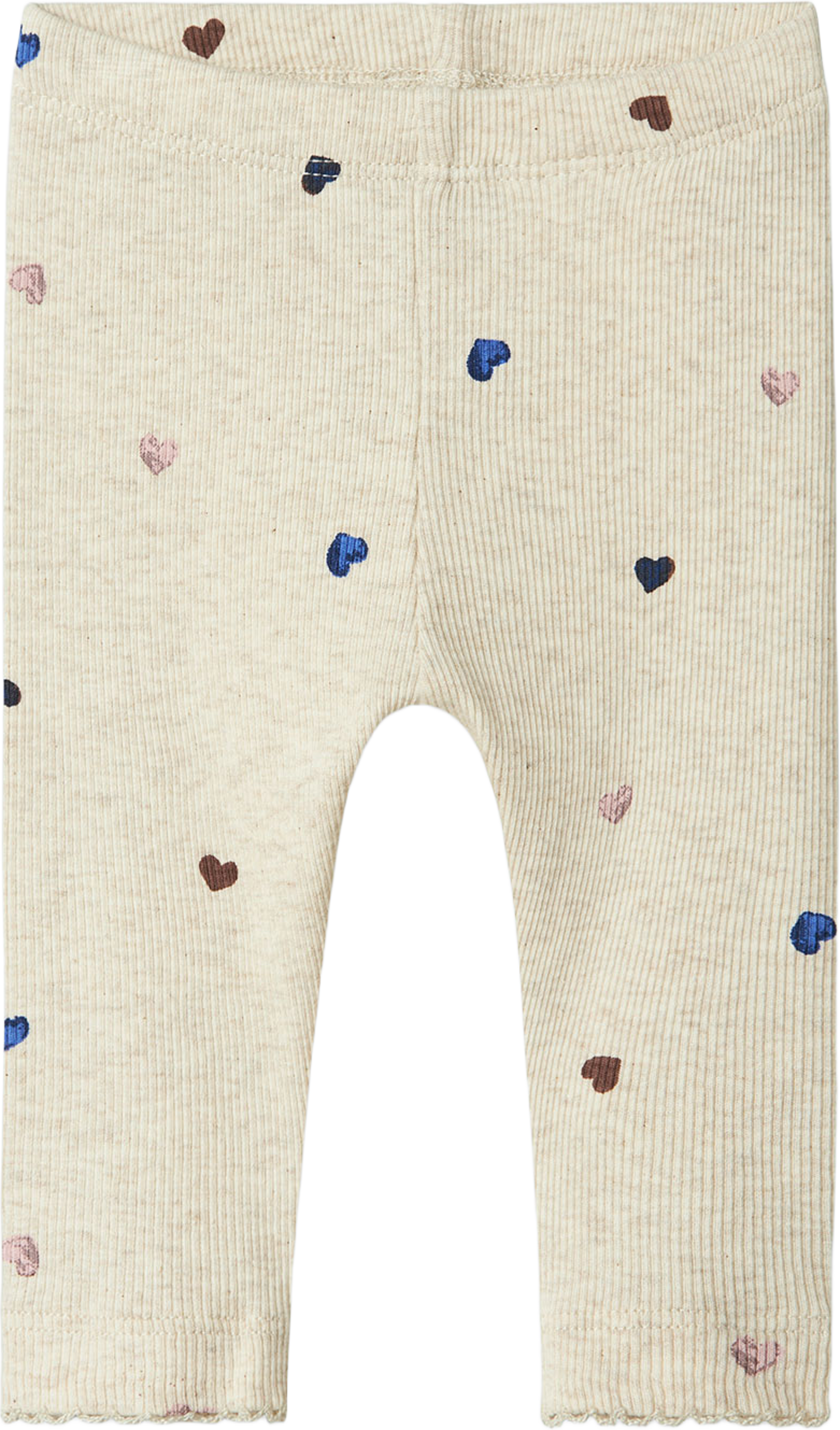 Nbfnutti Legging Noos, från Name It, i färgen Peyote Melange. Klicka för att öppna bilden i stort format