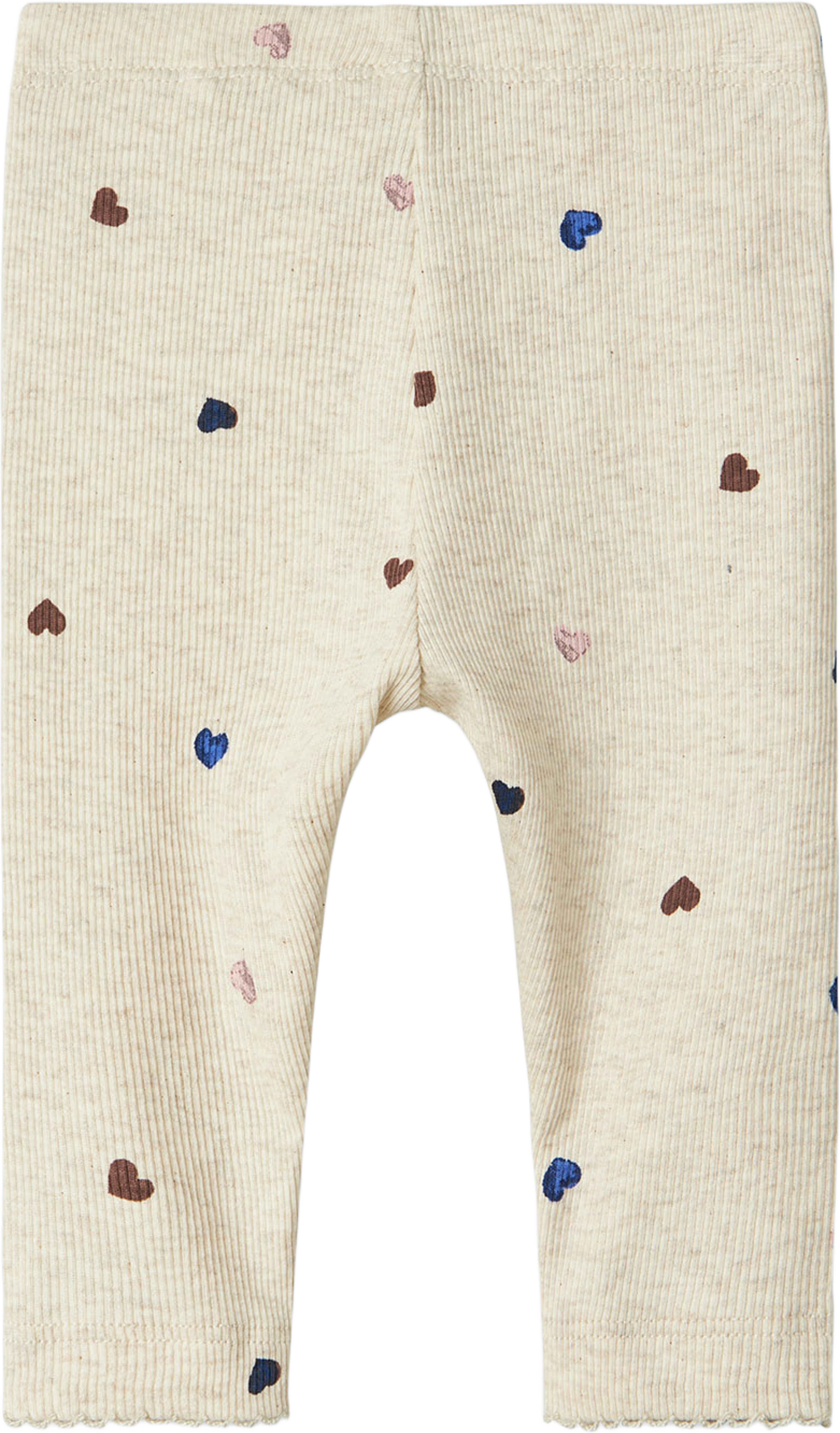Nbfnutti Legging Noos, från Name It, i färgen Peyote Melange. Klicka för att öppna bilden i stort format
