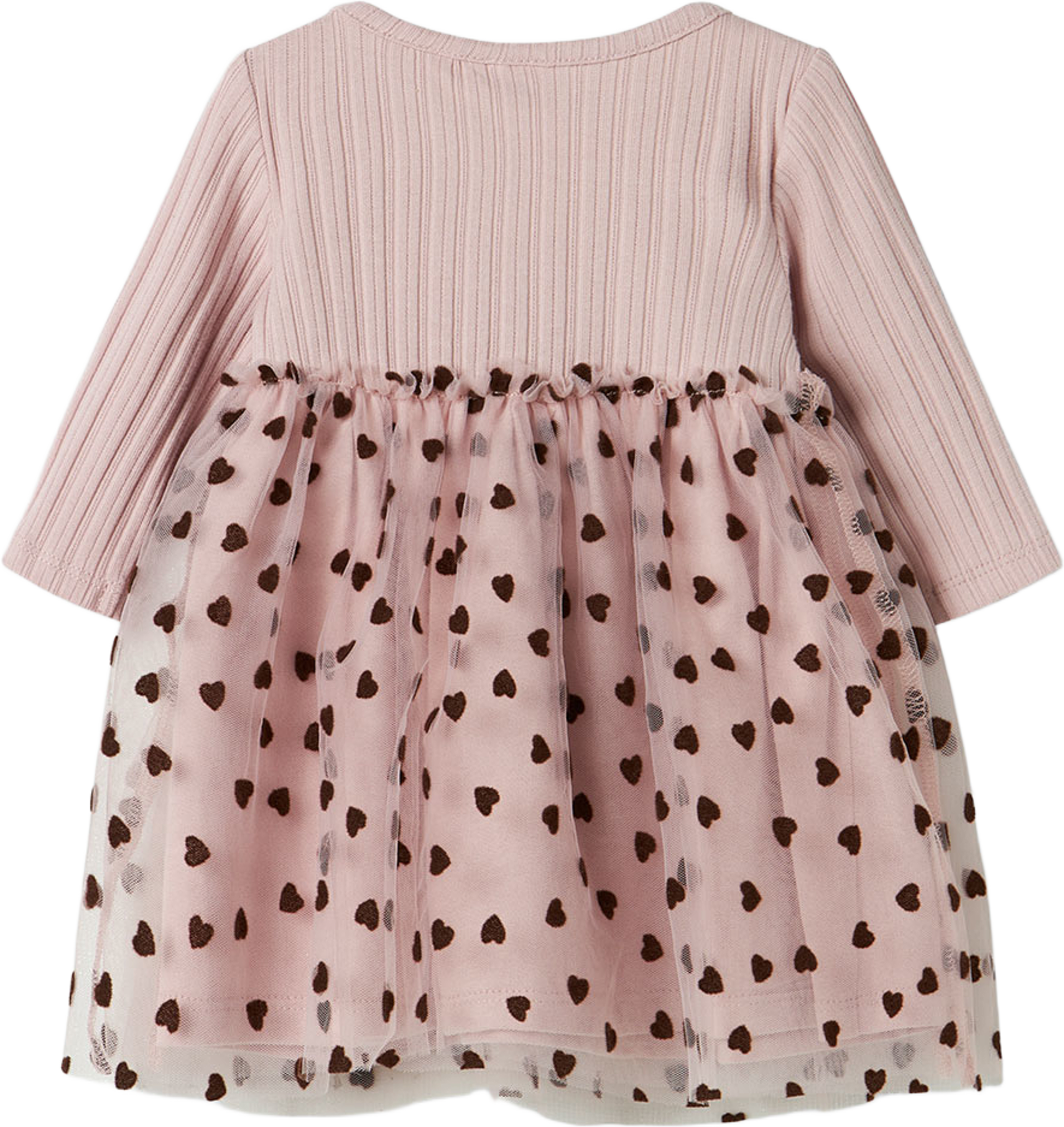 Nbfnea Ls Tulle Dress, från Name It, i färgen Burnished Lilac. Klicka för att öppna bilden i stort format