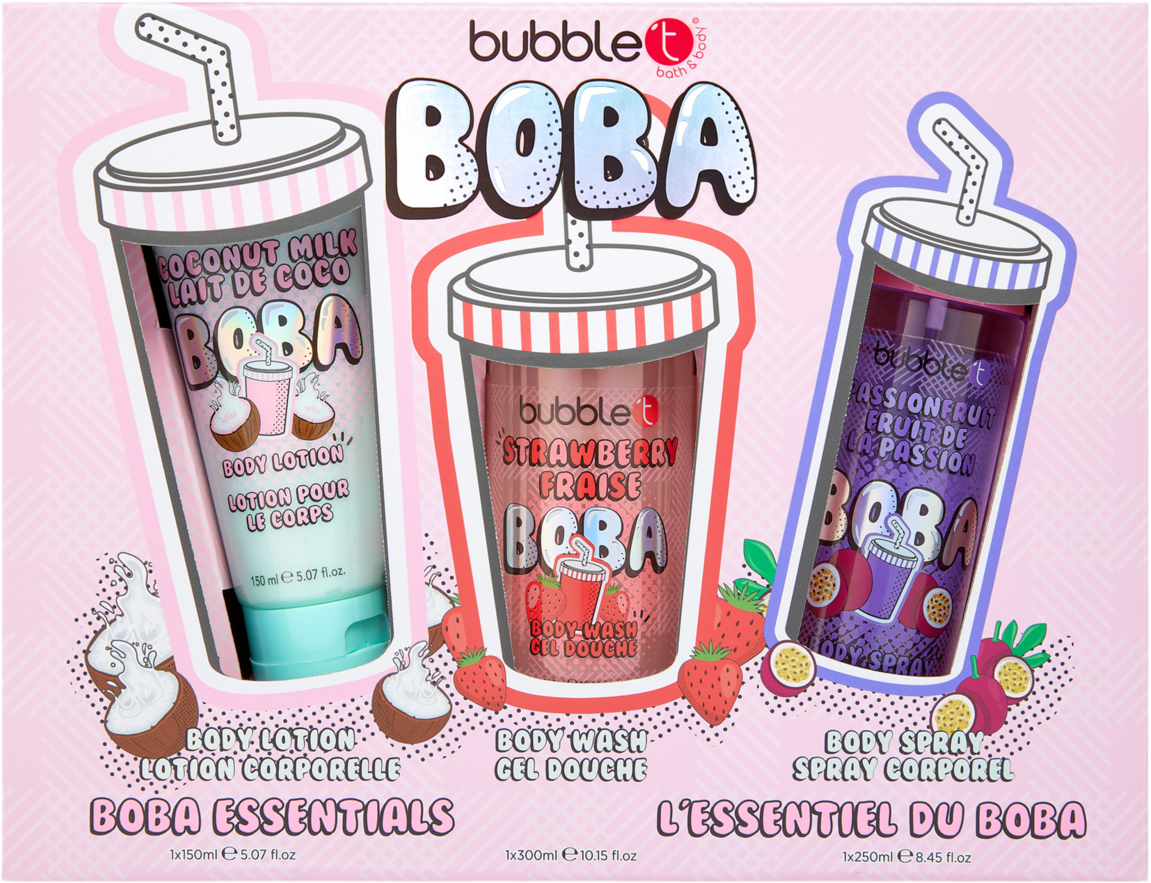 Boba Body Mixed Set, från BubbleT. Klicka för att öppna bilden i stort format