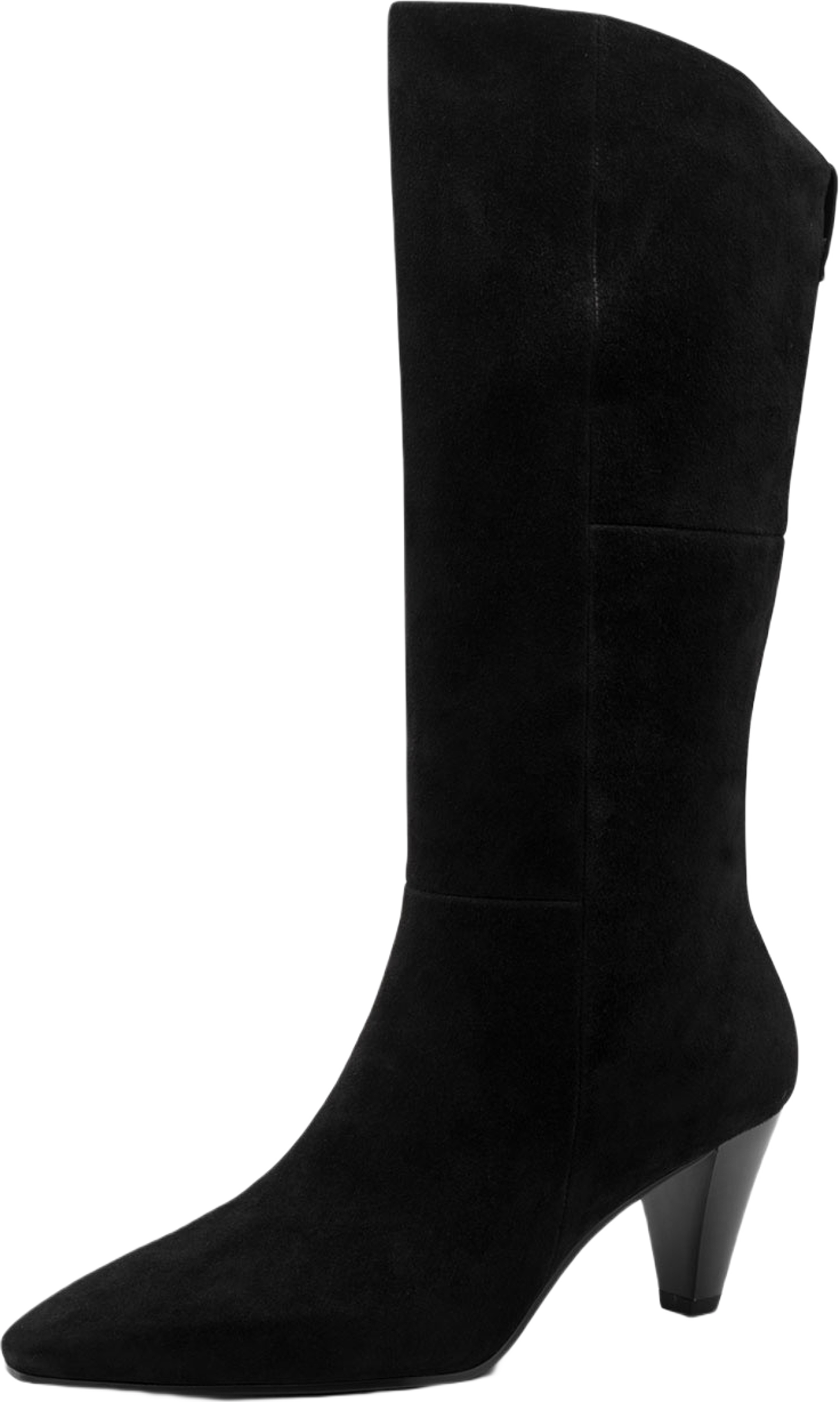 Stövlar, från Tamaris, i färgen Black Suede. Klicka för att öppna bilden i stort format