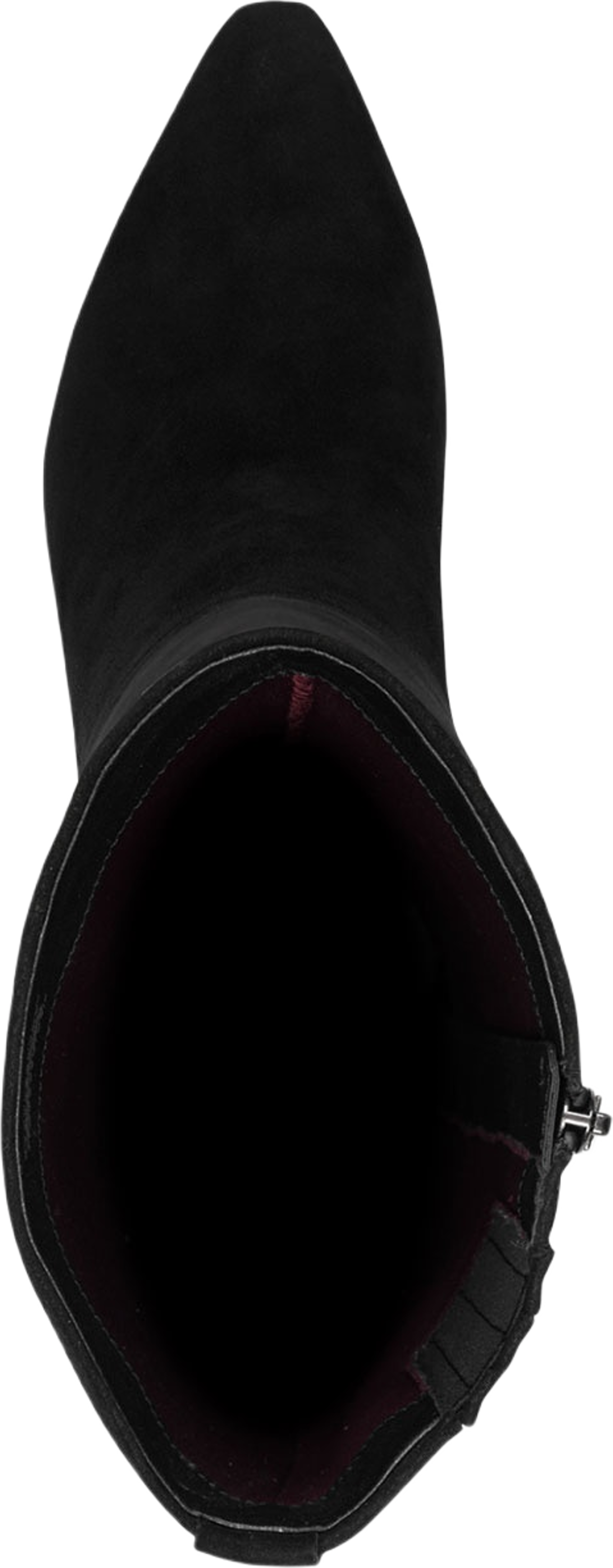Stövlar, från Tamaris, i färgen Black Suede. Klicka för att öppna bilden i stort format