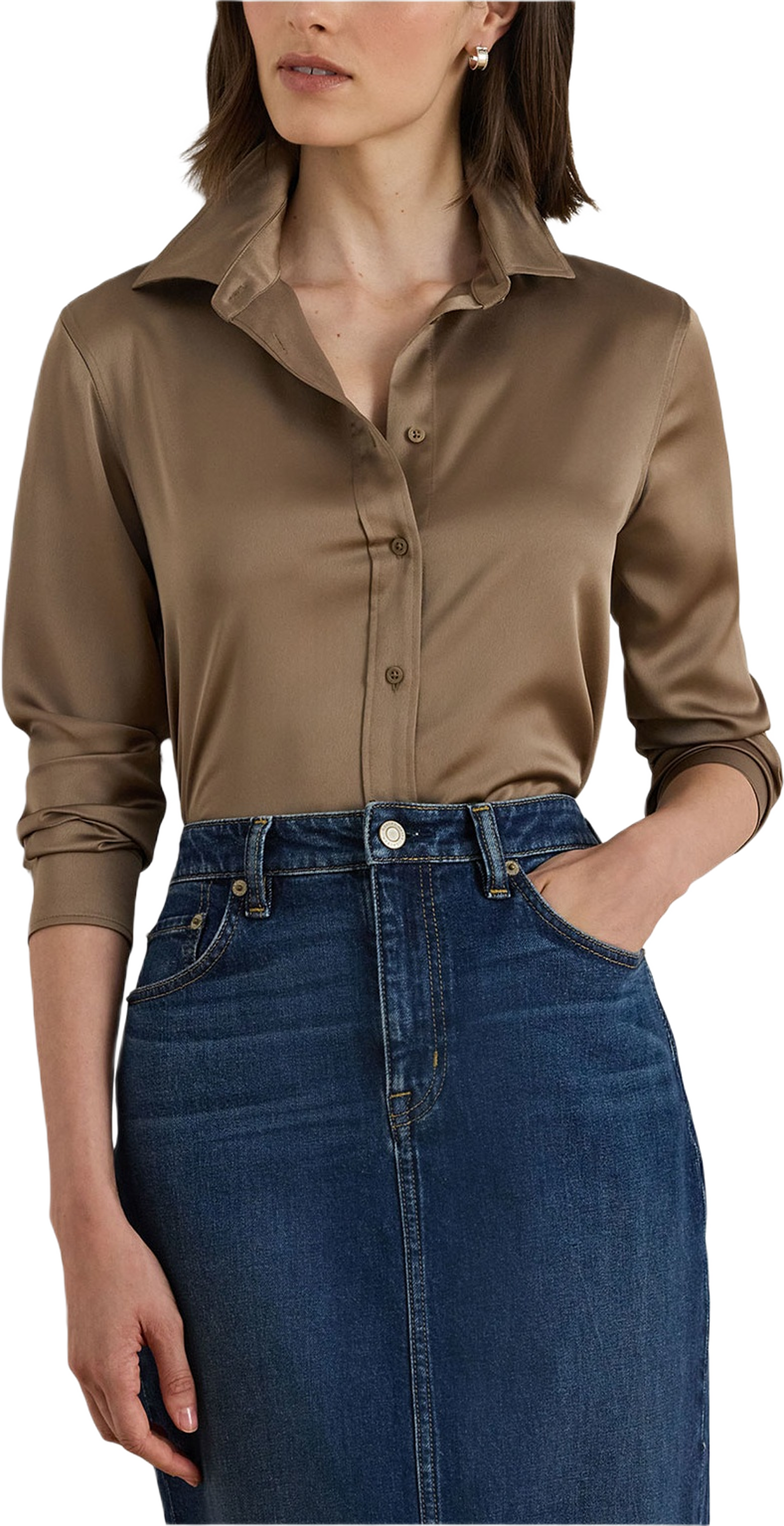 Satin Charmeuse Shirt