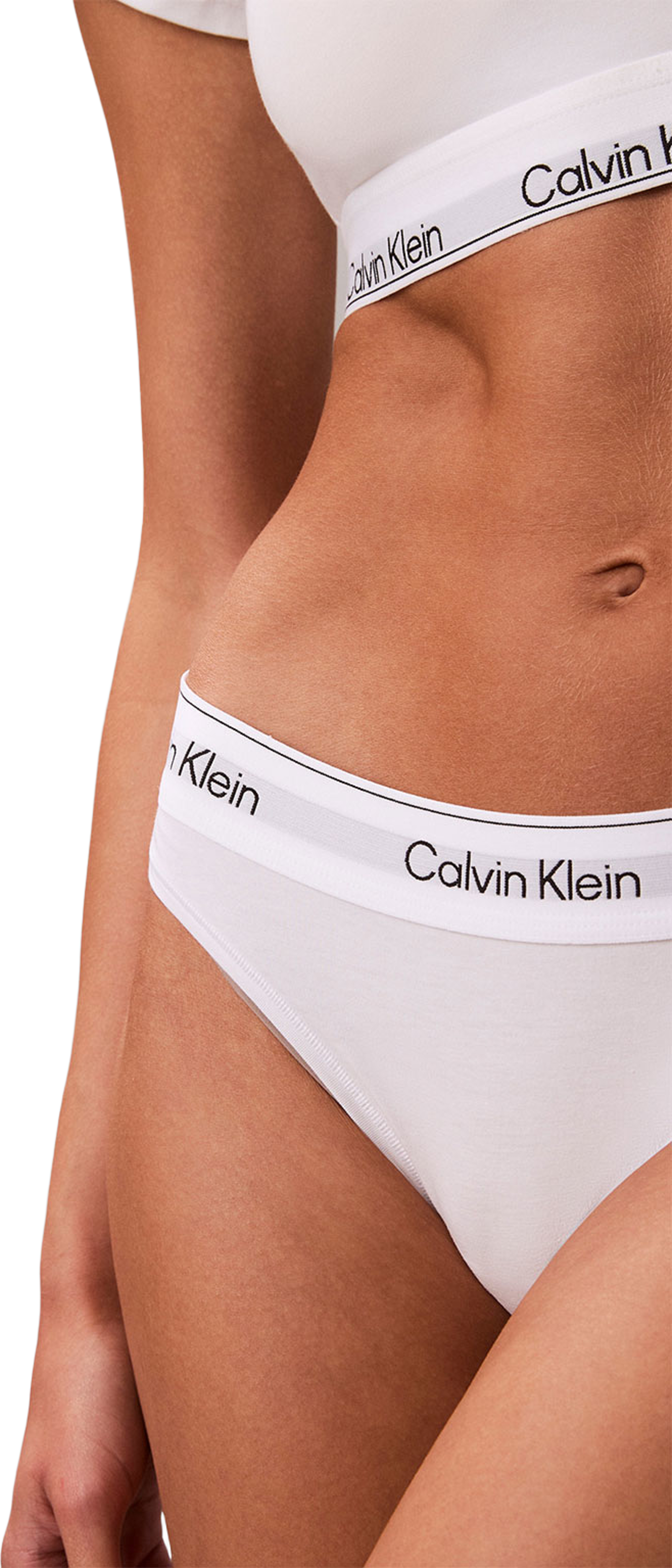 Brazilian Briefs - Icon Cotton Modal, från Calvin Klein, i färgen White. Klicka för att öppna bilden i stort format