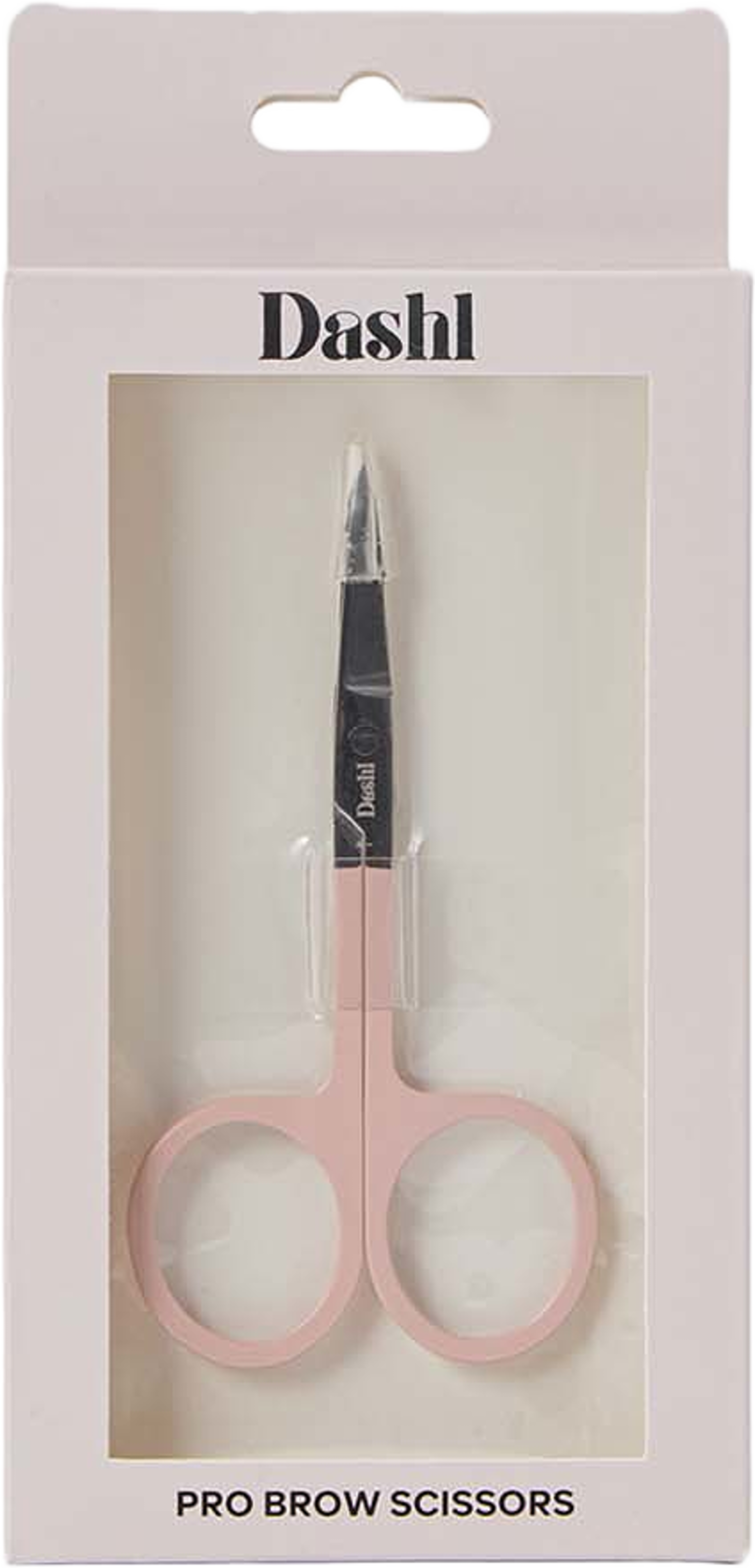 Pro Brow Scissors, från DASHL, i färgen Pink. Klicka för att öppna bilden i stort format