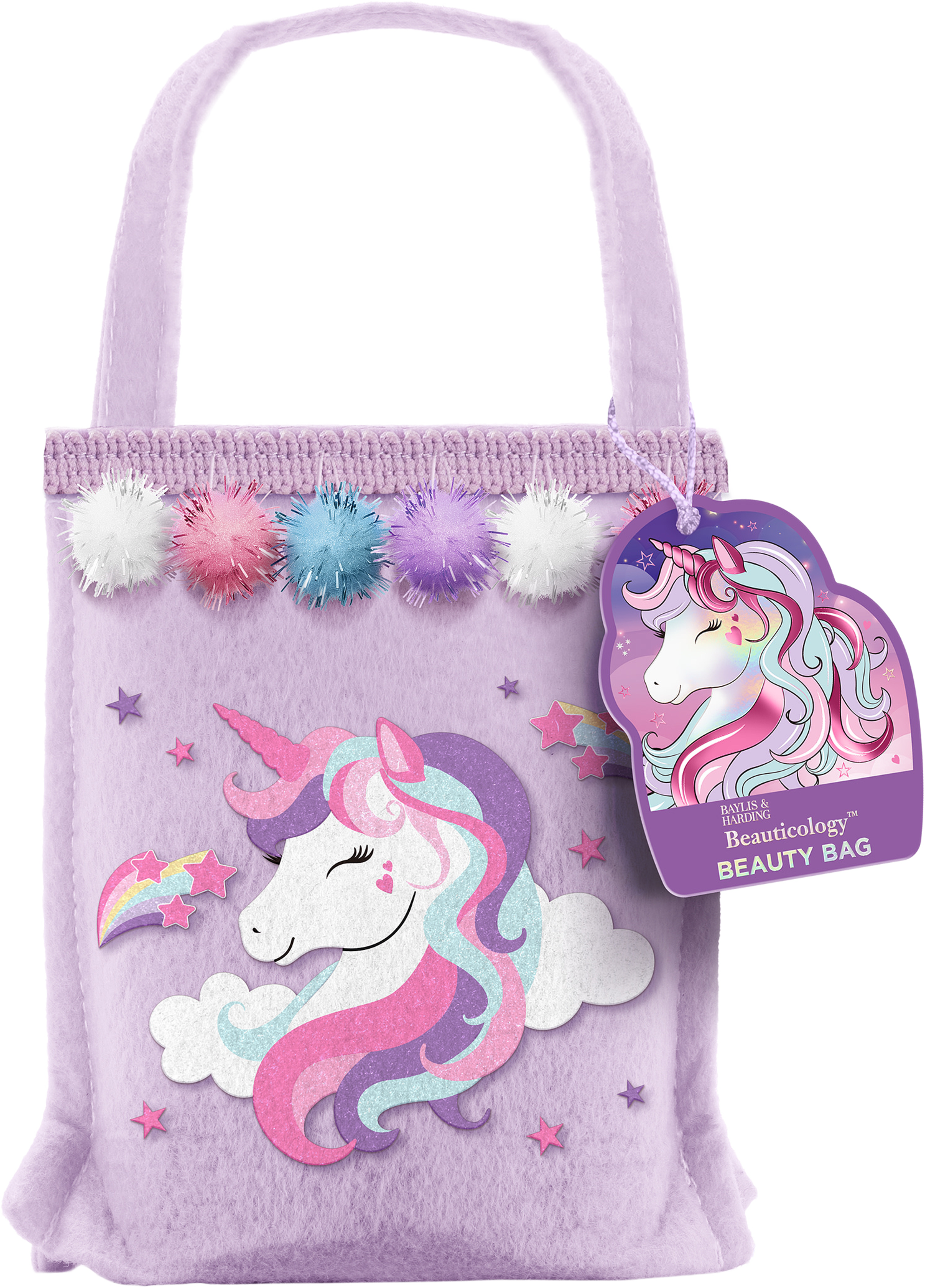 Beauticology Unicorn Beauty Bag Gift Set, från Baylis & Harding. Klicka för att öppna bilden i stort format