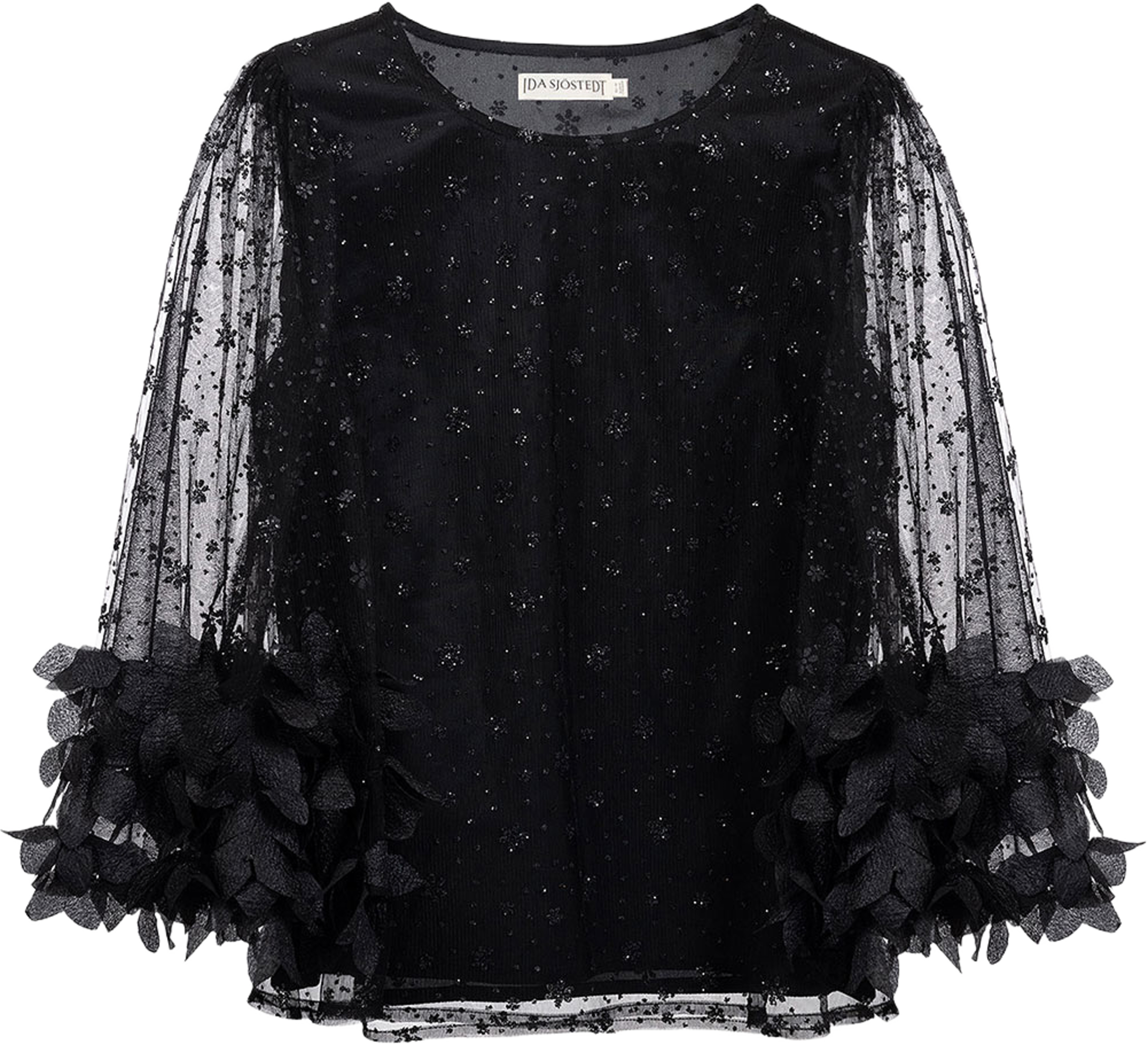 Carisma Top, från Ida Sjöstedt, i färgen Black/Black Glitter. Klicka för att öppna bilden i stort format