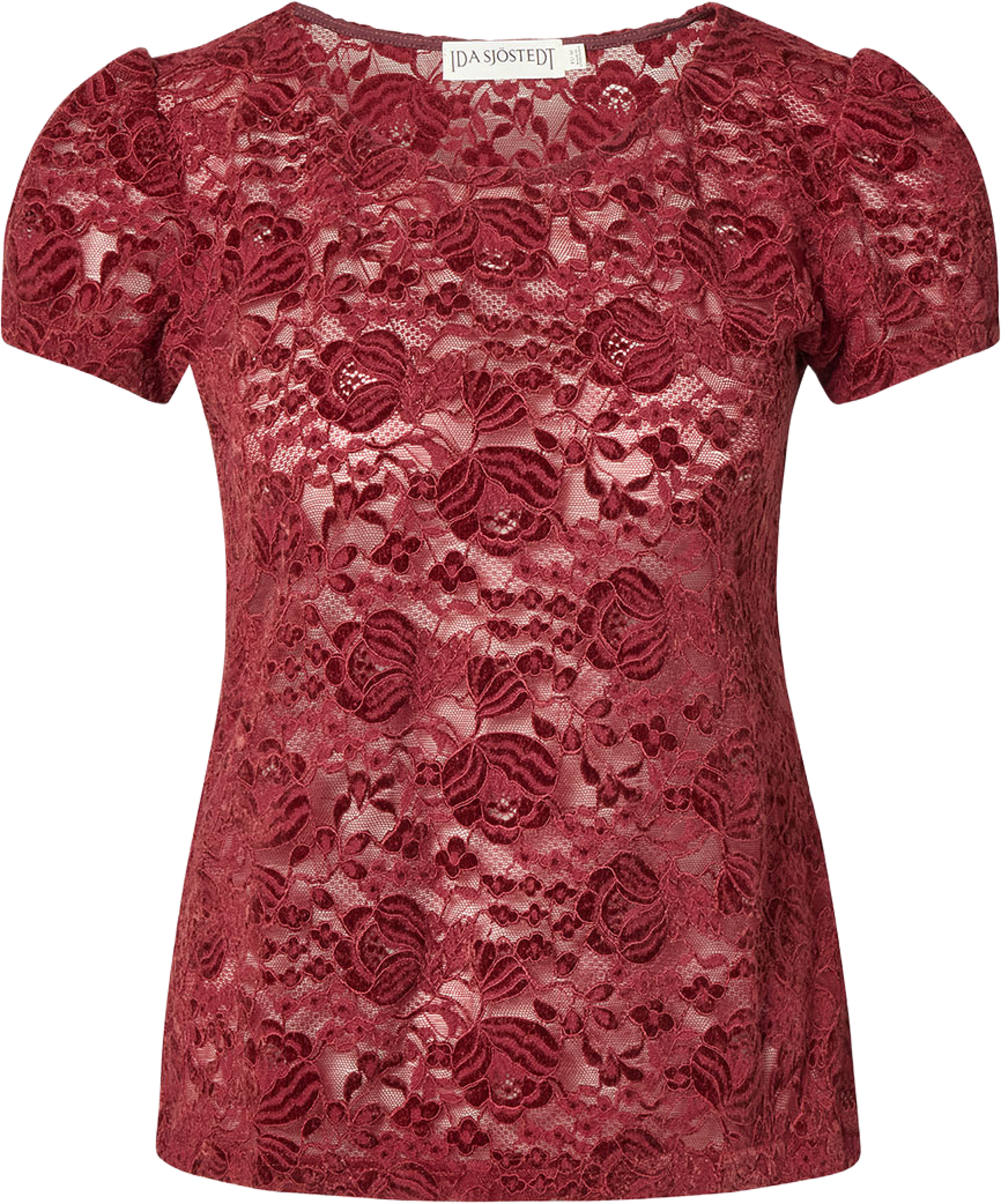 Emile Top, från Ida Sjöstedt, i färgen Rust Red. Klicka för att öppna bilden i stort format