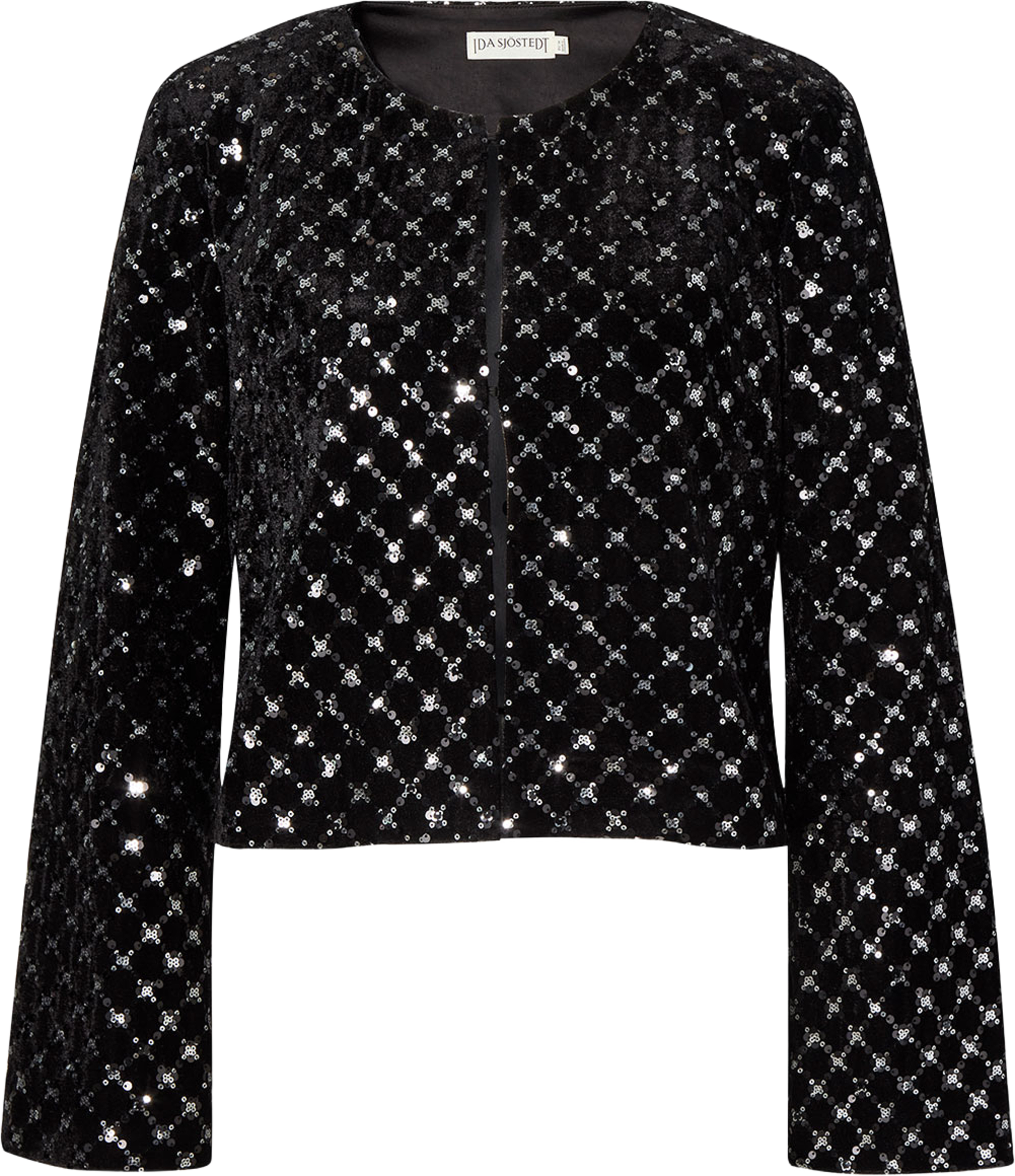 Tabitha Jacket, från Ida Sjöstedt, i färgen Black Glimmer. Klicka för att öppna bilden i stort format