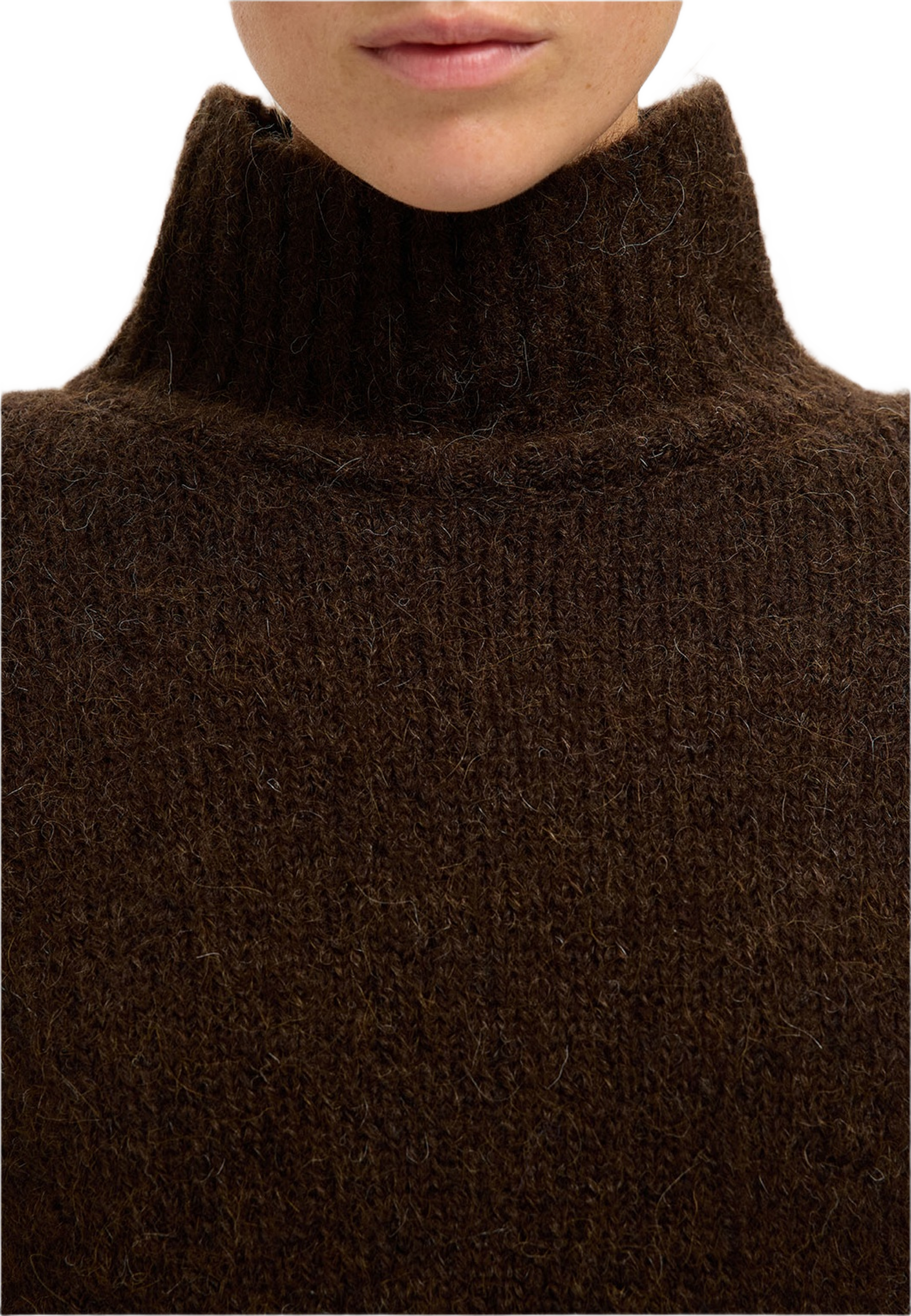 SLFGABRIELLA Pullover, från Selected Femme, i färgen Delicioso Melange.