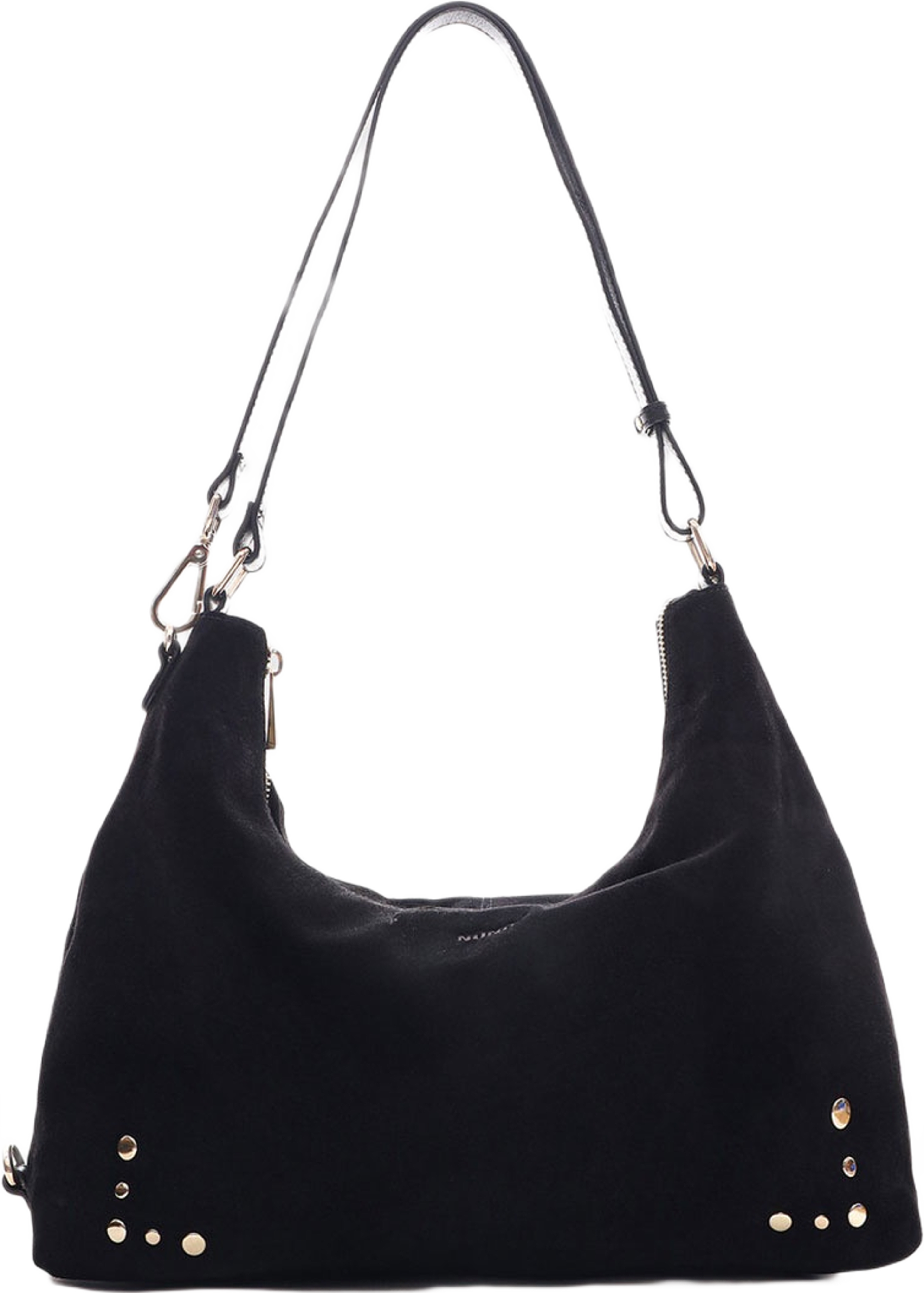 Rio Suede w. Gold, från Nunoo, i färgen Black. Klicka för att öppna bilden i stort format