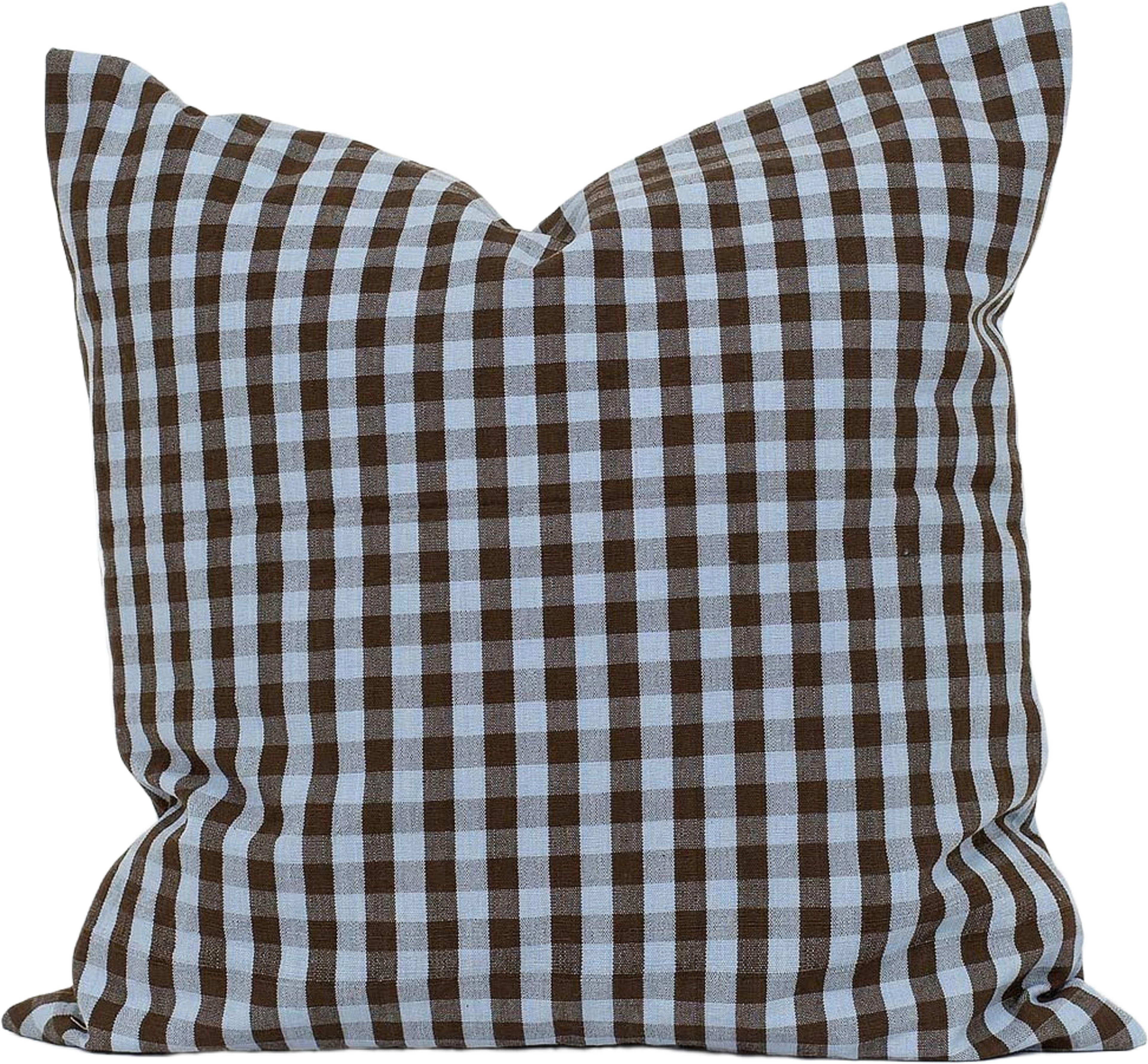 MARIA Kuddfodral 40x40, ljusblå/brun, från A World of Craft, i färgen Ljusblå/Brun. Klicka för att öppna bilden i stort format